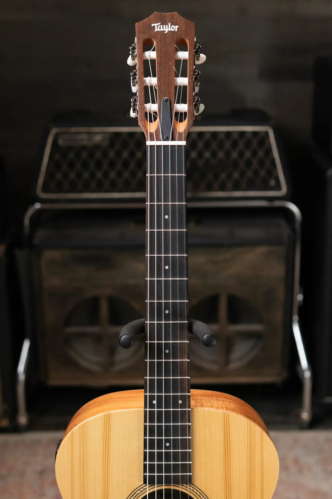 Taylor Academy 12e-N LTD Nylon Grand Concert Acoustic/Electric Guitar - Spruce/Figured Koa with Gig Bag