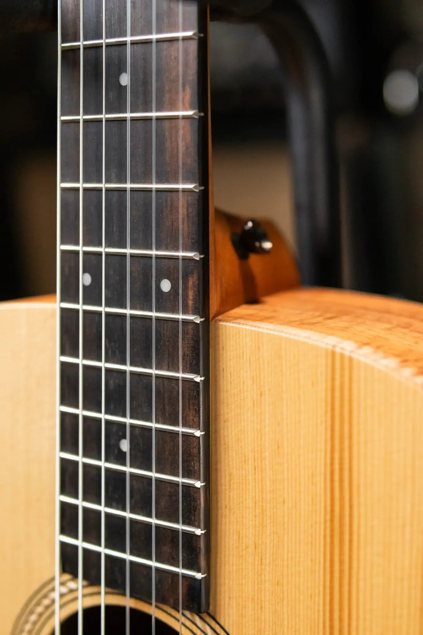 Taylor Academy 12e-N LTD Nylon Grand Concert Acoustic/Electric Guitar - Spruce/Figured Koa with Gig Bag