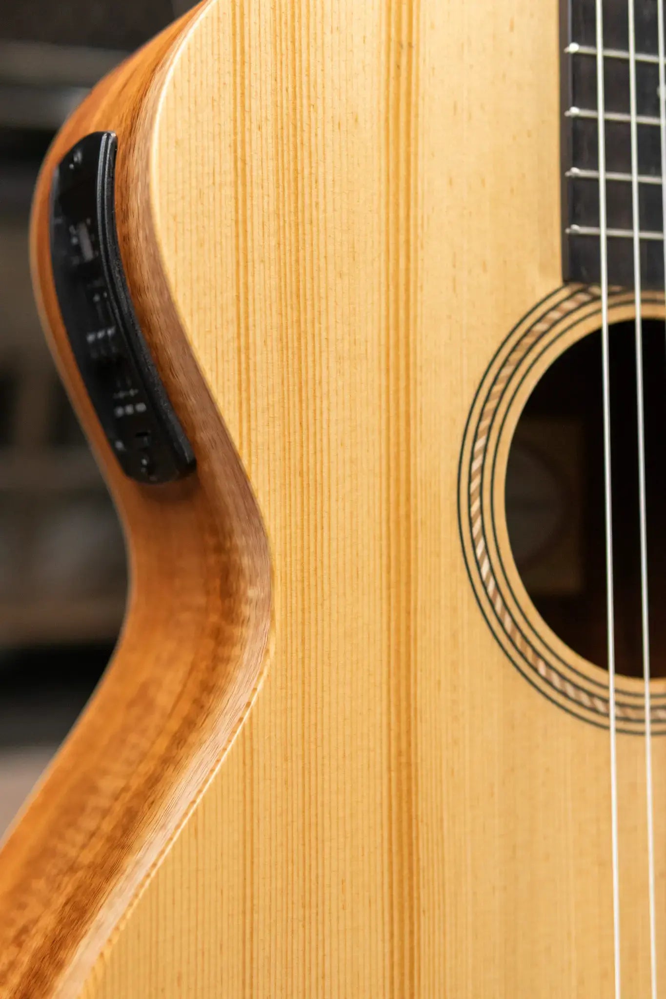 Taylor Academy 12e-N LTD Nylon Grand Concert Acoustic/Electric Guitar - Spruce/Figured Koa with Gig Bag
