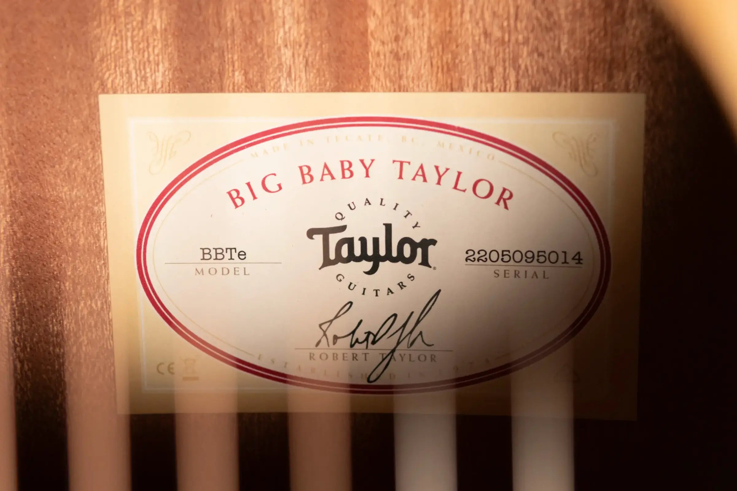 Taylor BBTe Big Baby Acoustic/Electric Guitar with Gig Bag - Factory Demo