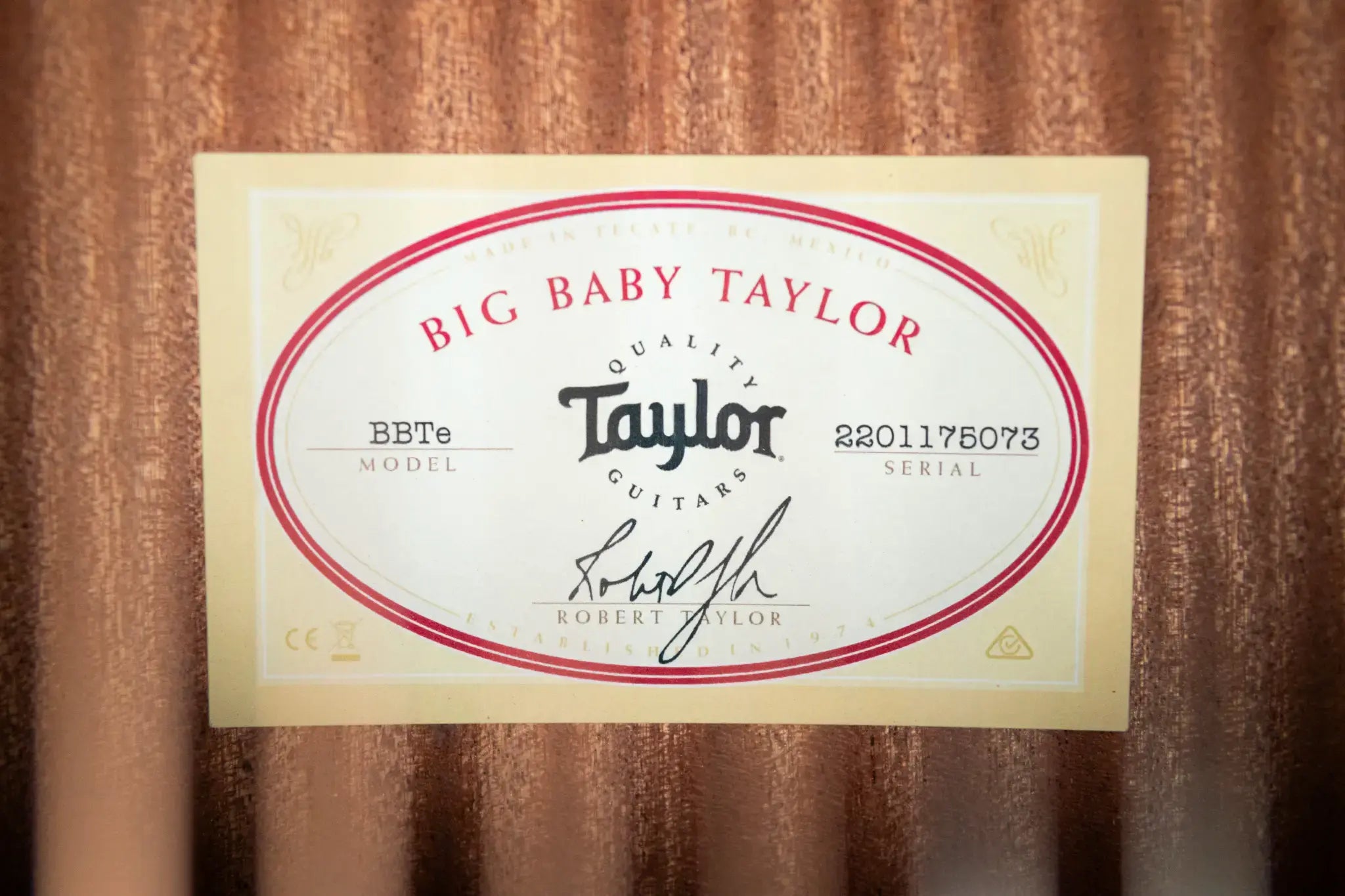 Taylor BBTe Big Baby Taylor Acoustic/Electric Guitar with Gig Bag - Used