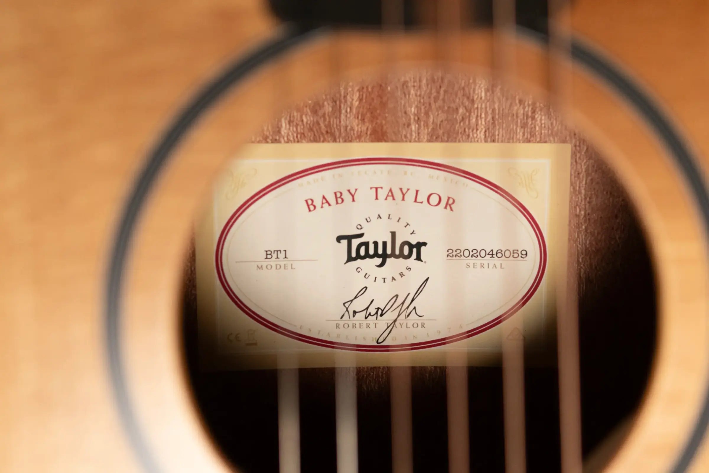 Taylor BT1 Left-Handed Baby Taylor Acoustic Guitar with Gig Bag