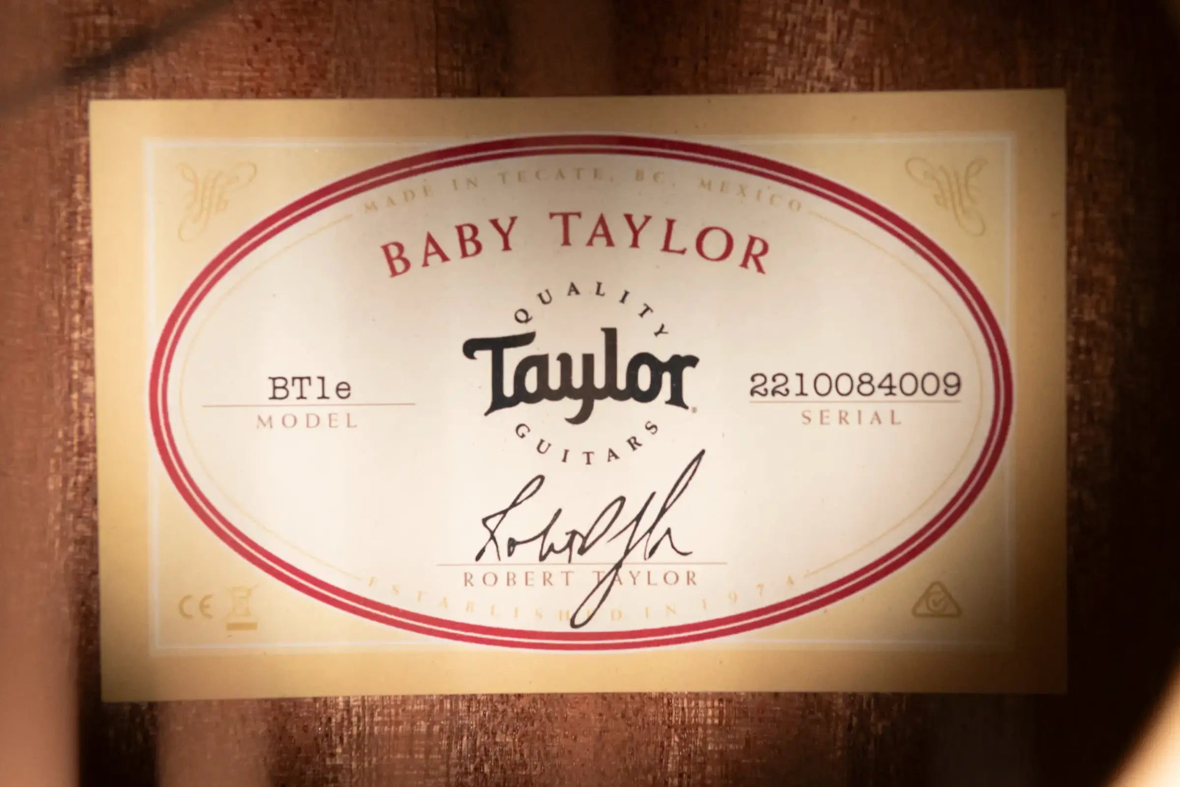 Taylor BT1e Baby Taylor Acoustic-Electric Guitar w/ Gig Bag