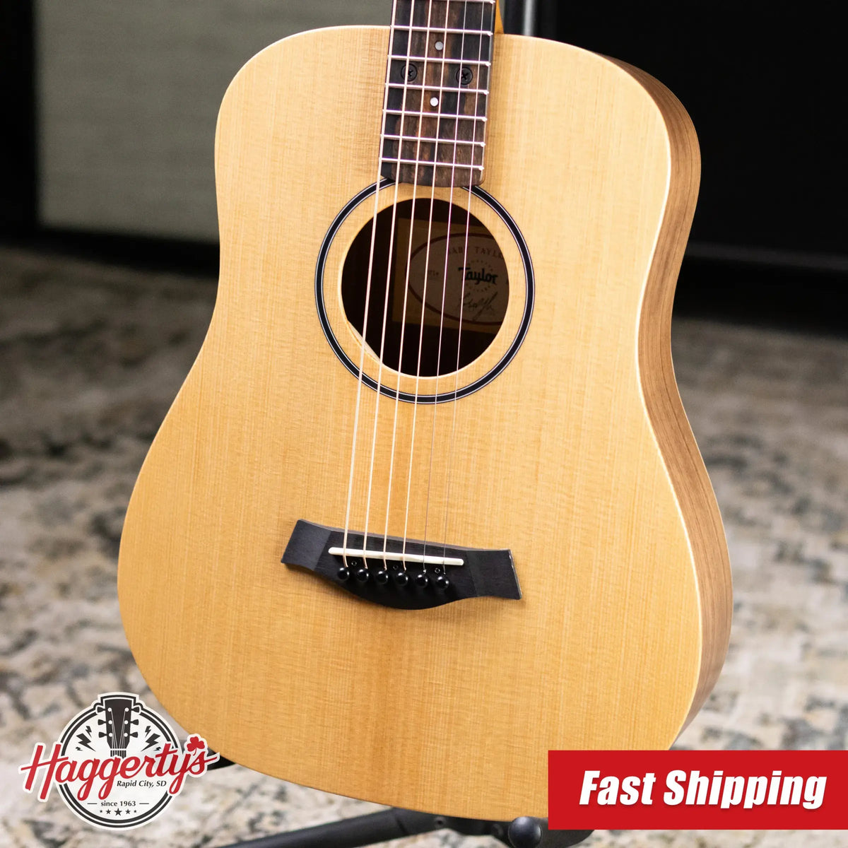 Taylor BT1e Baby Taylor Acoustic/Electric Guitar with Gig Bag