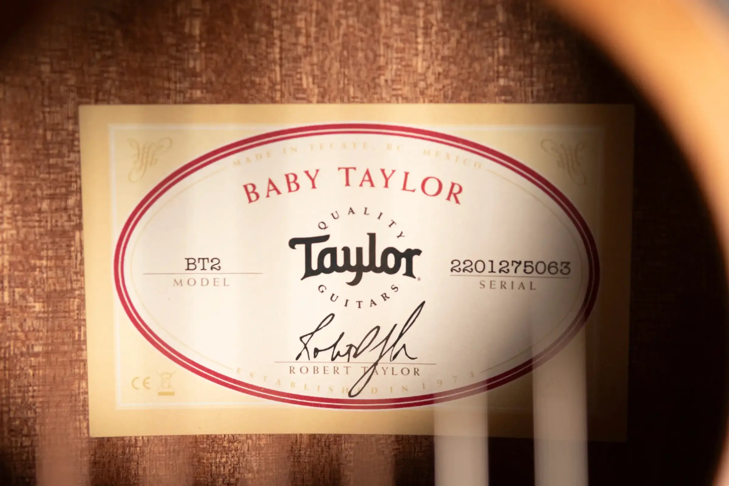 Taylor BT2 Baby Mahogany Taylor Acoustic Guitar with Gig Bag