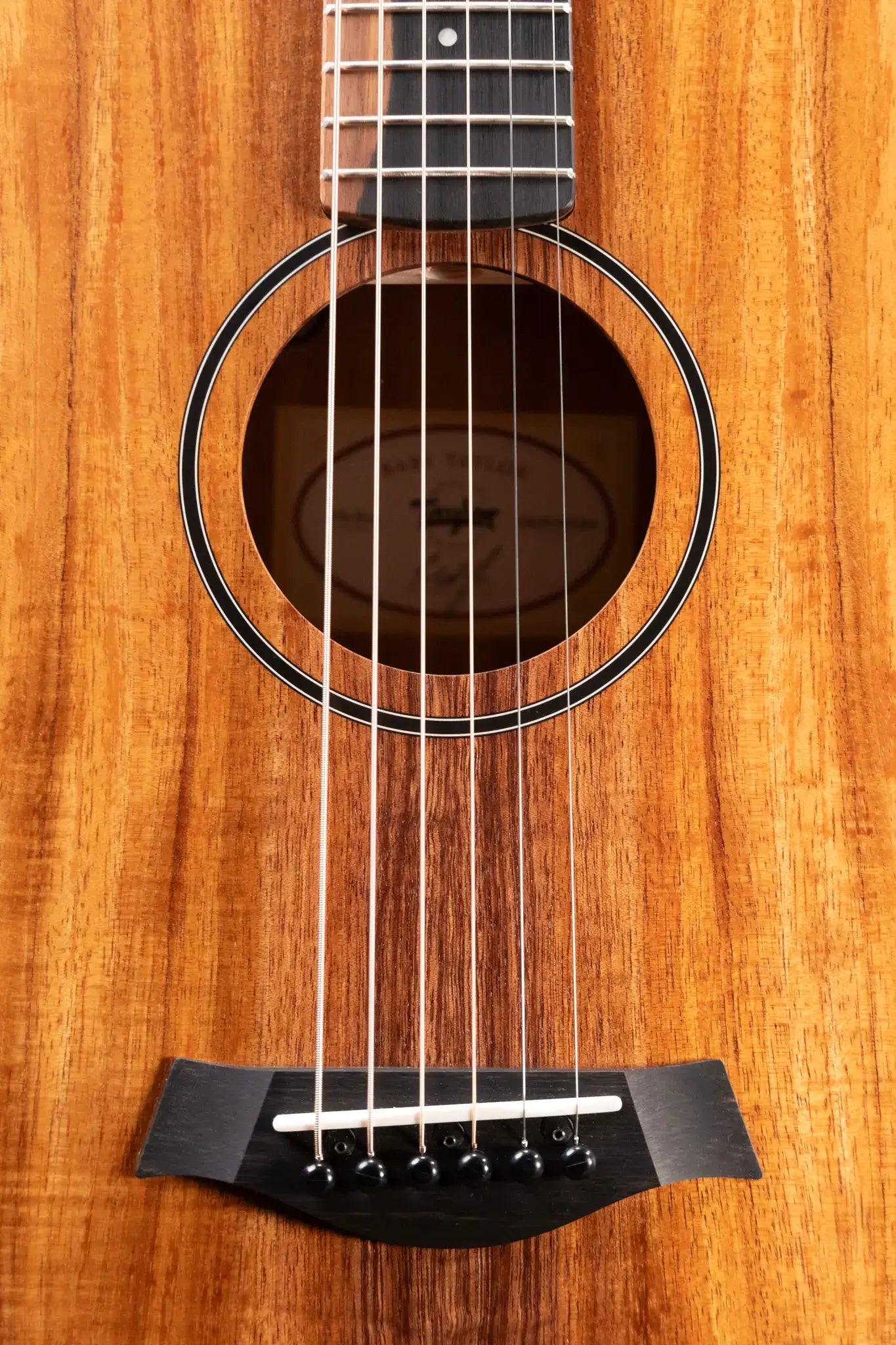 Taylor BTe-Koa Baby Taylor Acoustic/Electric Guitar with Gig Bag