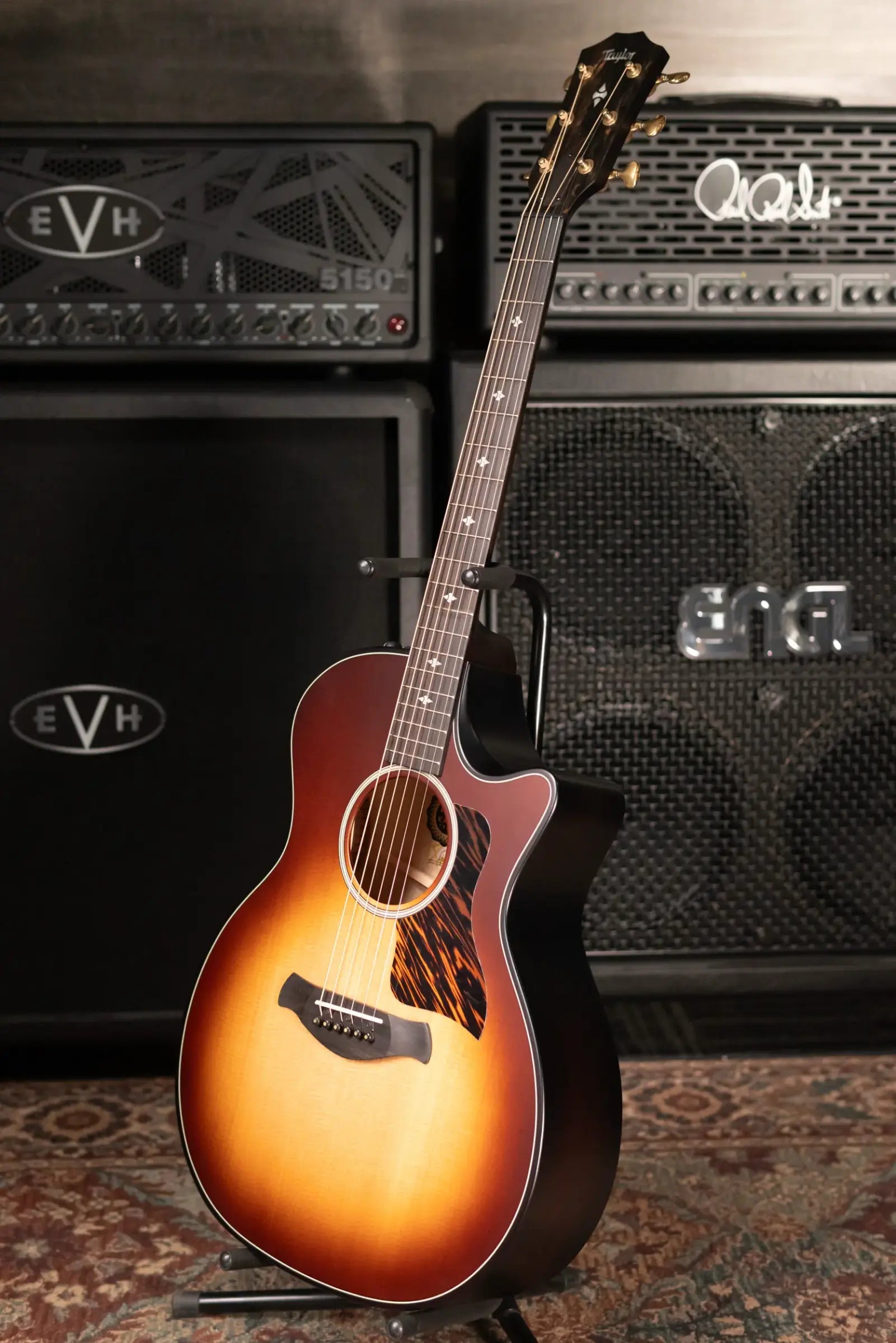 Taylor Builder's Edition 314ce LTD 50th Anniversary Grand Auditorium Acoustic/Electric Guitar - Kona Burst Top with Hardshell Case - Factory Demo