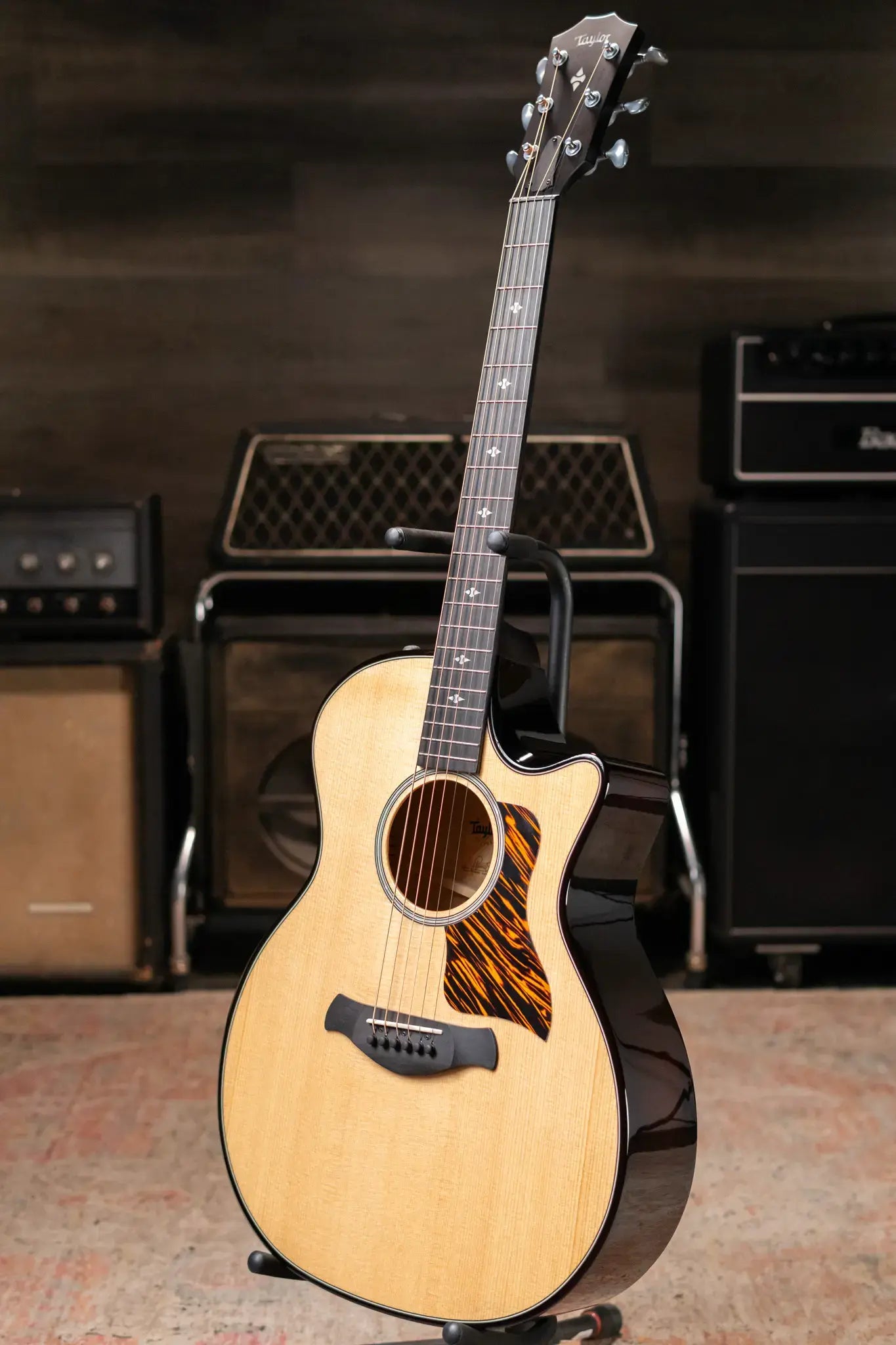 Taylor Builder's Edition 514ce Acoustic/Electric Guitar with Hardshell Case
