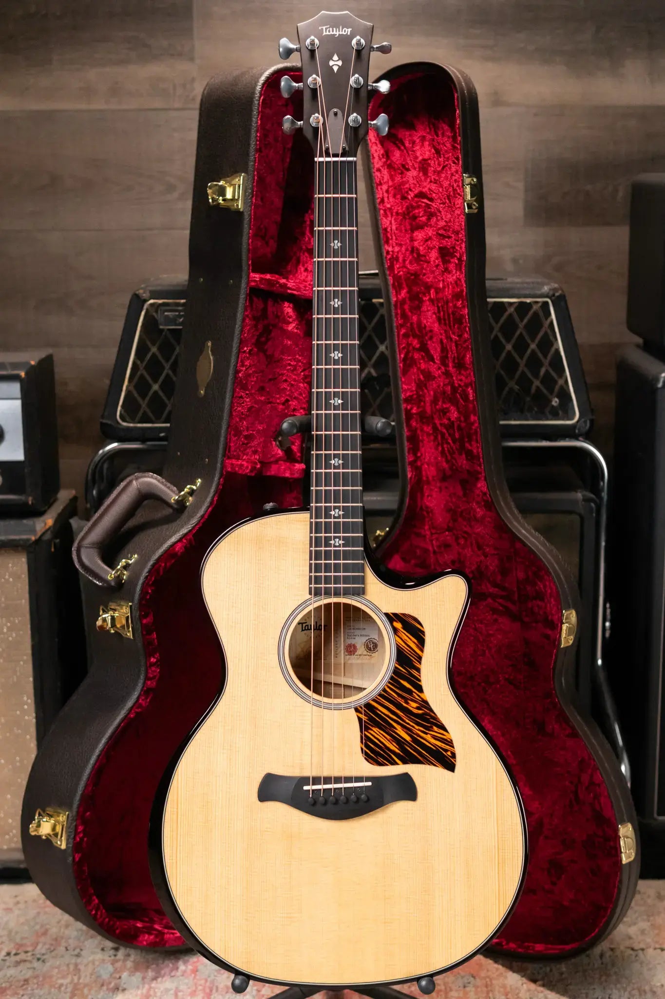 Taylor Builder's Edition 514ce Acoustic/Electric Guitar with Hardshell Case
