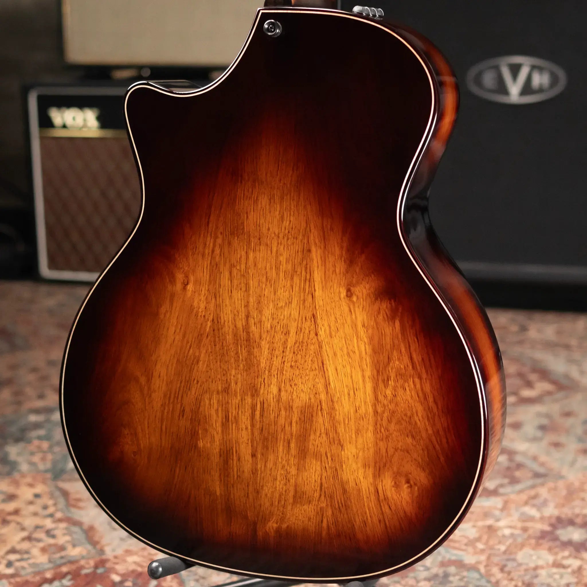 Taylor Builder's Edition 814ce Grand Auditorium Acoustic/Electric Guitar - Blacktop with Hardshell Case