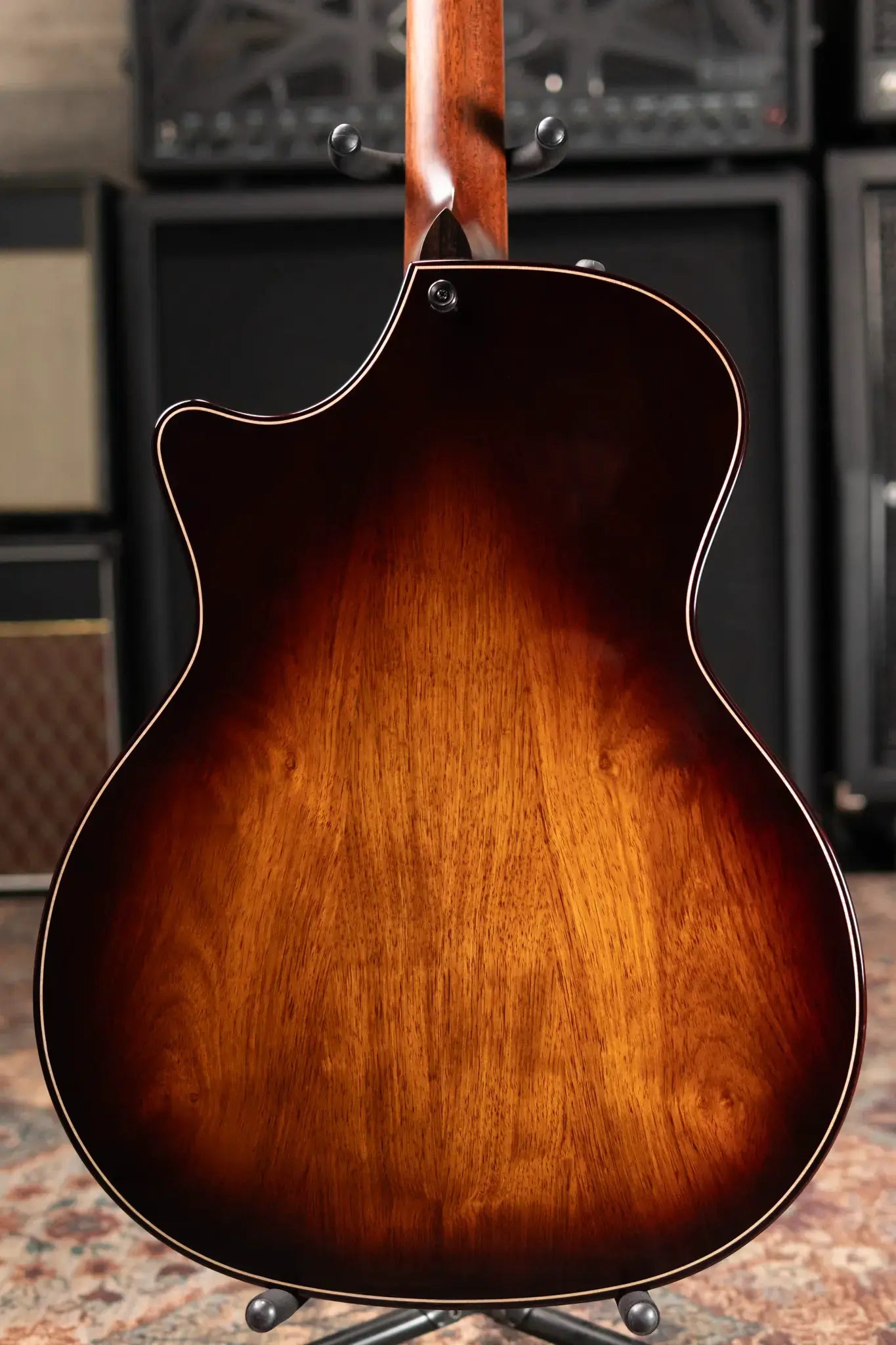 Taylor Builder's Edition 814ce Grand Auditorium Acoustic/Electric Guitar - Blacktop with Hardshell Case