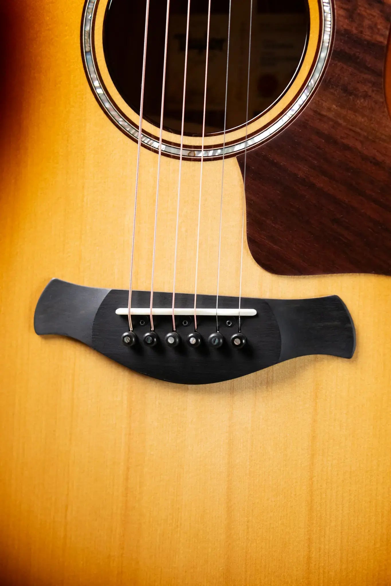 Taylor Builder's Edition 814ce Grand Auditorium Acoustic/Electric Guitar - Shaded Edge Burst with Hardshell Case - Factory Demo