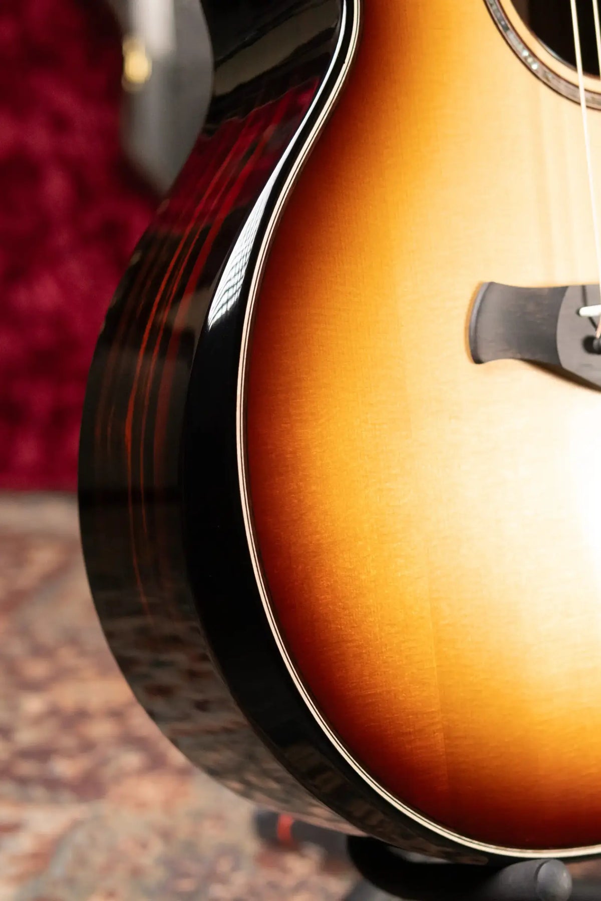Taylor (1 of 42) Builder's Edition 814ce LTD Grand Auditorium Acoustic/Electric Guitar - Macassar Ebony with Hardshell Case - Demo
