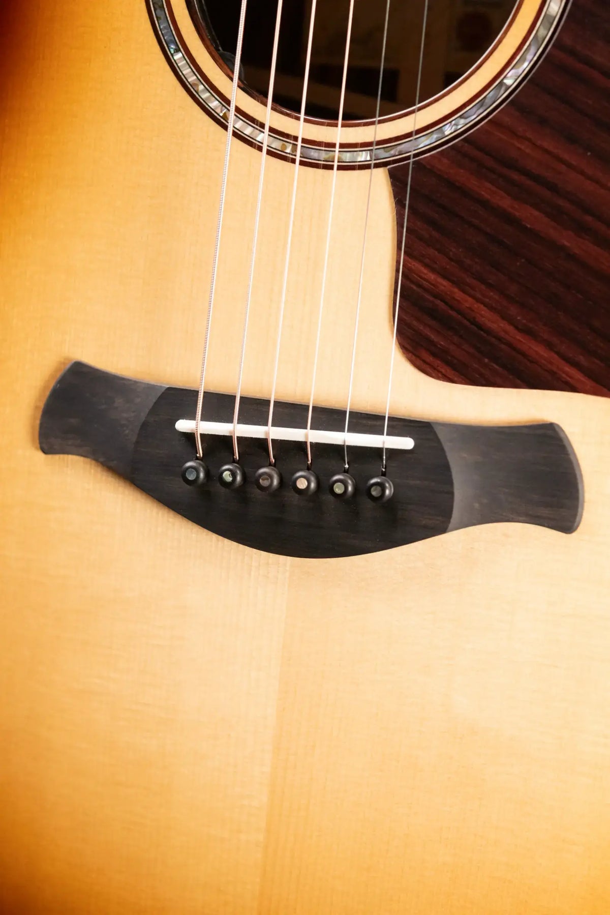 Taylor (1 of 42) Builder's Edition 814ce LTD Grand Auditorium Acoustic/Electric Guitar - Macassar Ebony with Hardshell Case - Demo