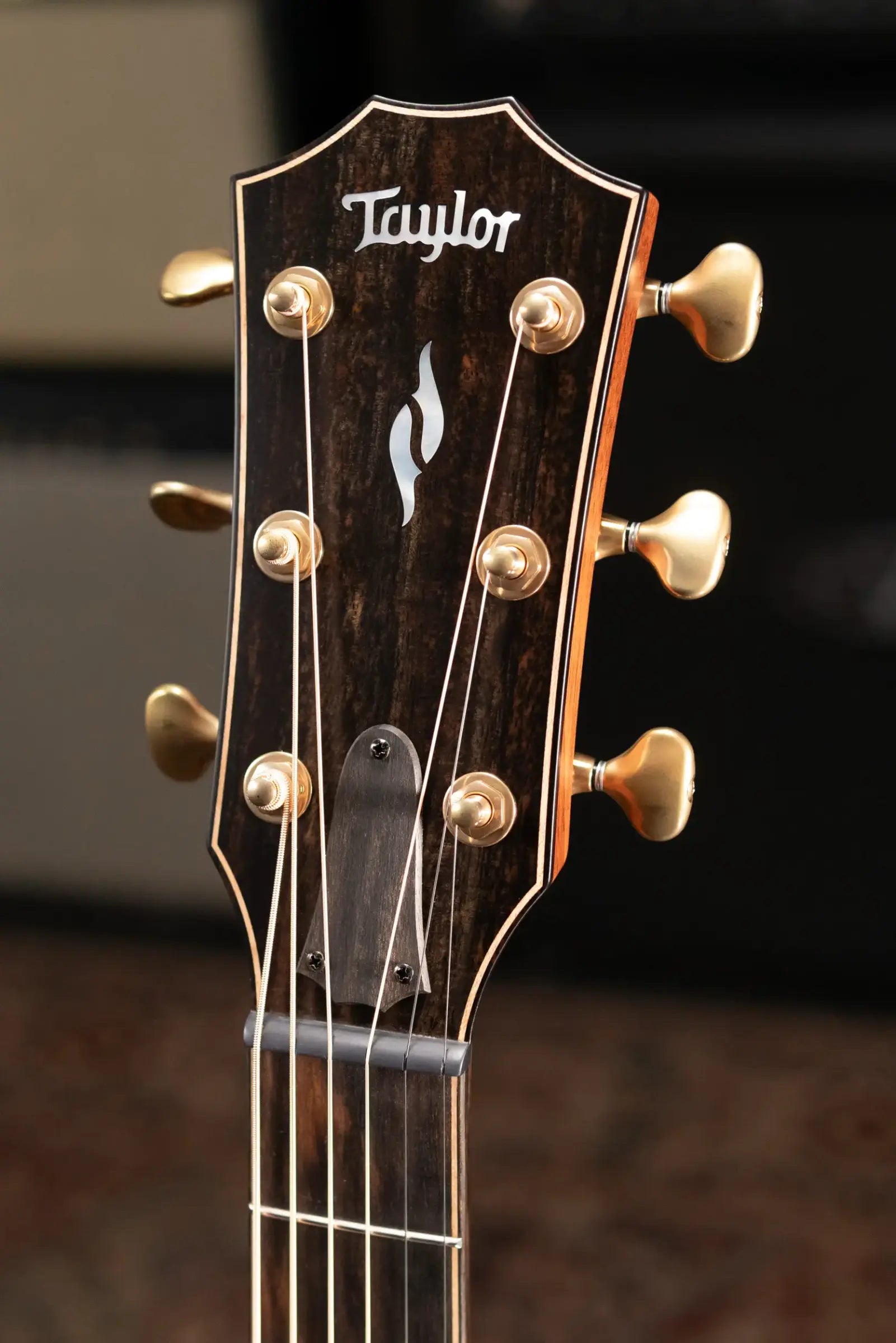 Taylor (1 of 42) Builder's Edition 814ce LTD Grand Auditorium Acoustic/Electric Guitar - Macassar with Hardshell Case