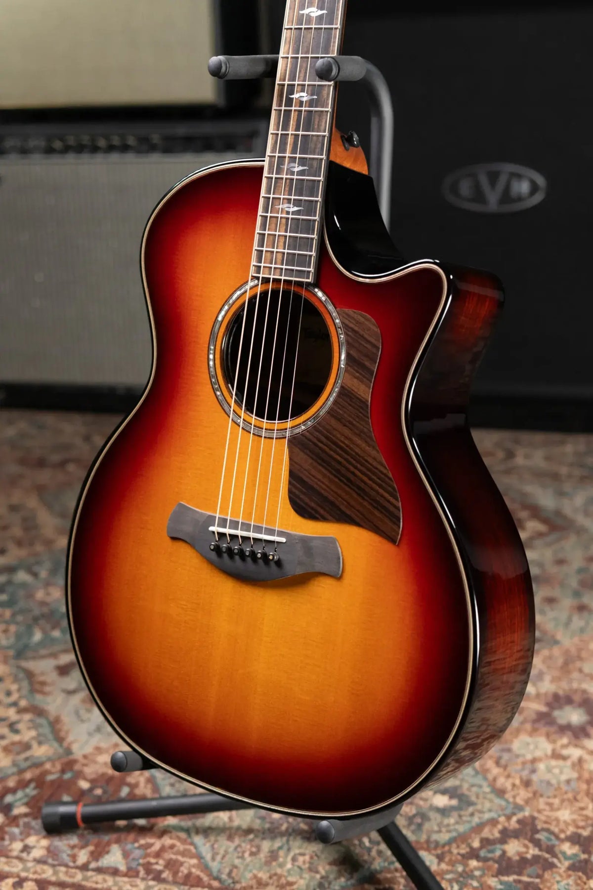 Taylor Builder's Edition 814ce Limited Edition Acoustic/Electric Guitar - Desert Dawn Top with Hardshell Case