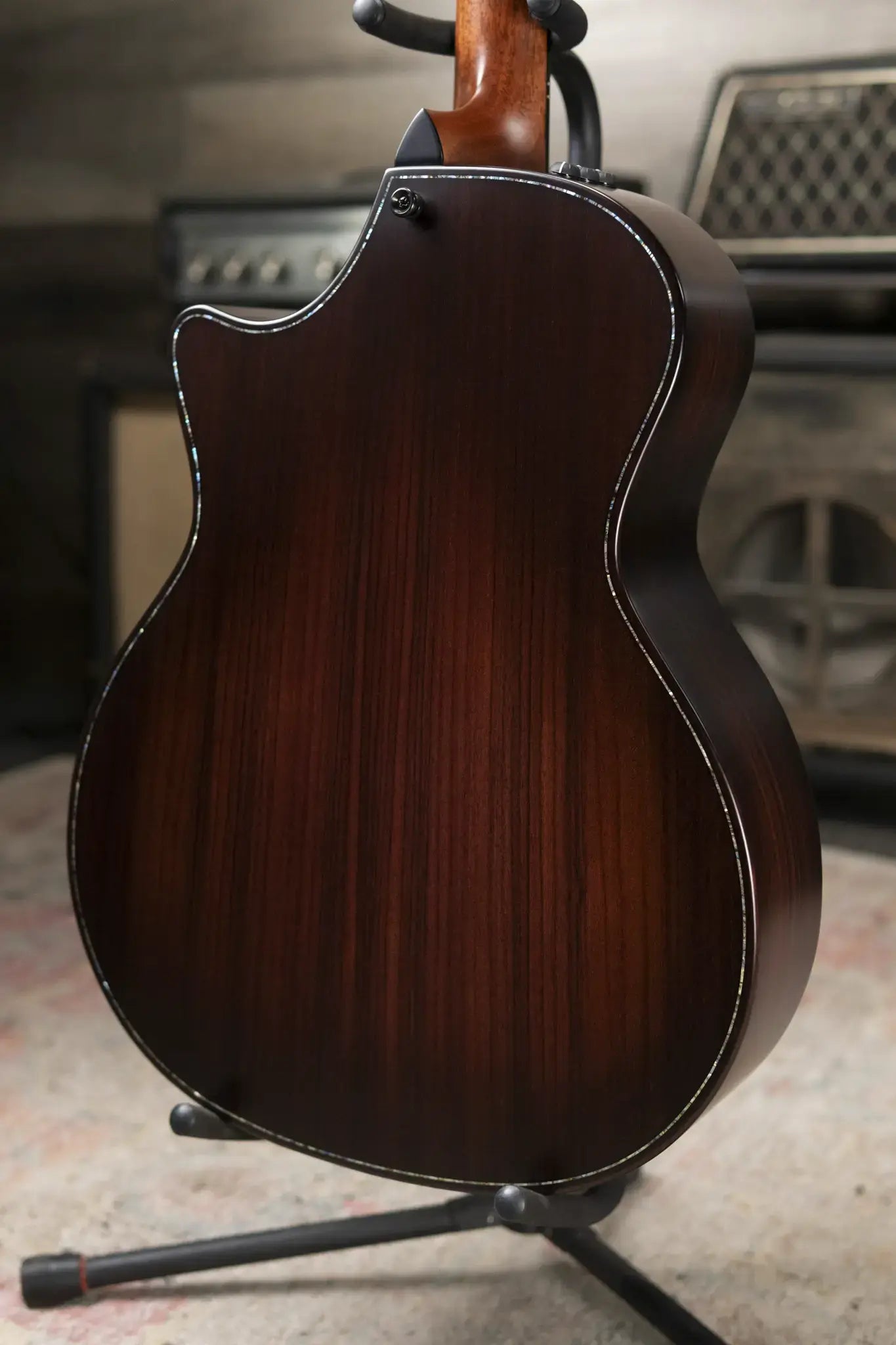 Taylor Builder's Edition 914ce Grand Auditorium Acoustic/Electric Guitar - Wild Honey Burst with Hardshell Case