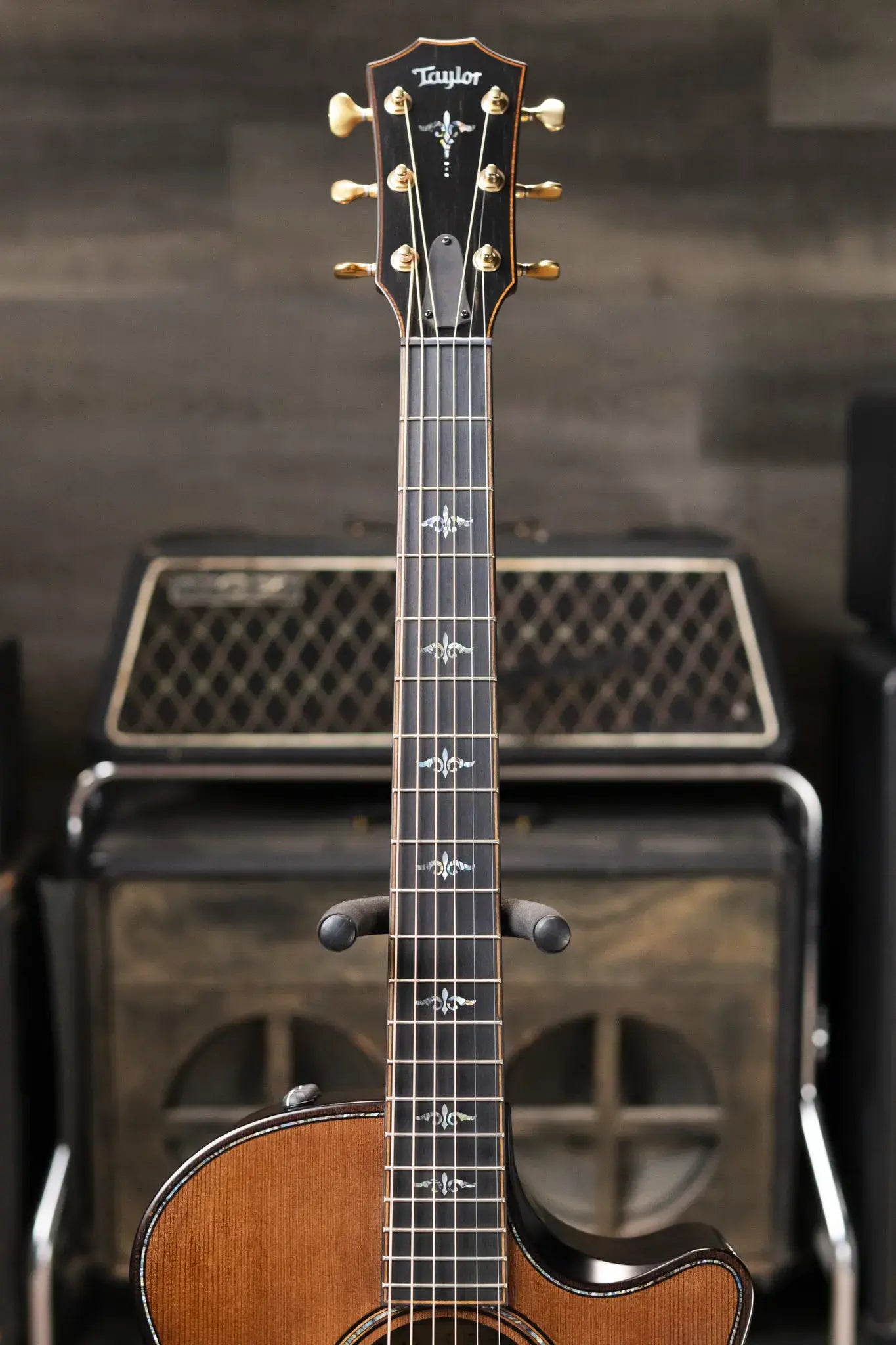 Taylor Builder's Edition 914ce Grand Auditorium Acoustic/Electric Guitar - Wild Honey Burst with Hardshell Case