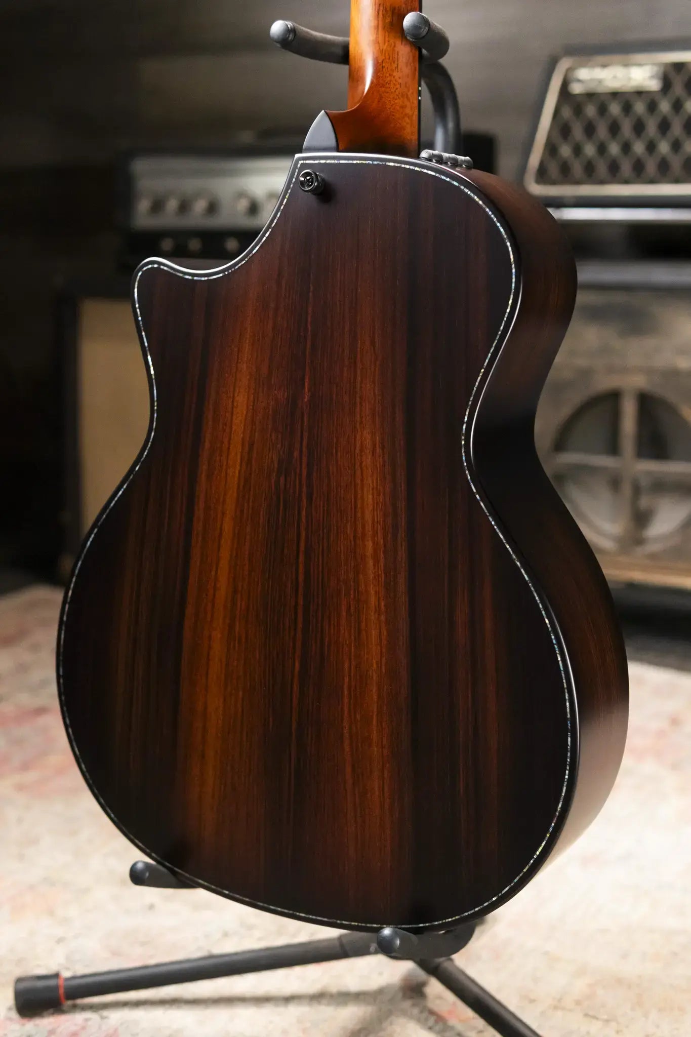 Taylor Builder's Edition 914ce Grand Auditorium Acoustic/Electric Guitar - Wild Honey Burst with Hardshell Case