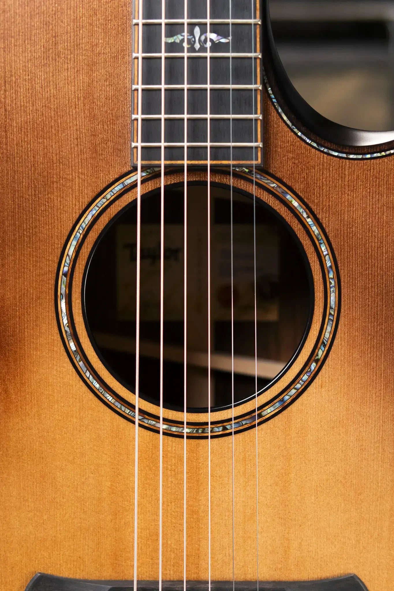 Taylor Builder's Edition 914ce Grand Auditorium Acoustic/Electric Guitar - Wild Honey Burst with Hardshell Case