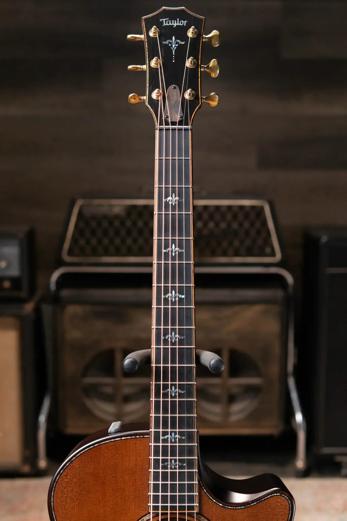 Taylor Builder's Edition 914ce Grand Auditorium Acoustic/Electric Guitar - Wild Honey Burst with Hardshell Case - Factory Demo
