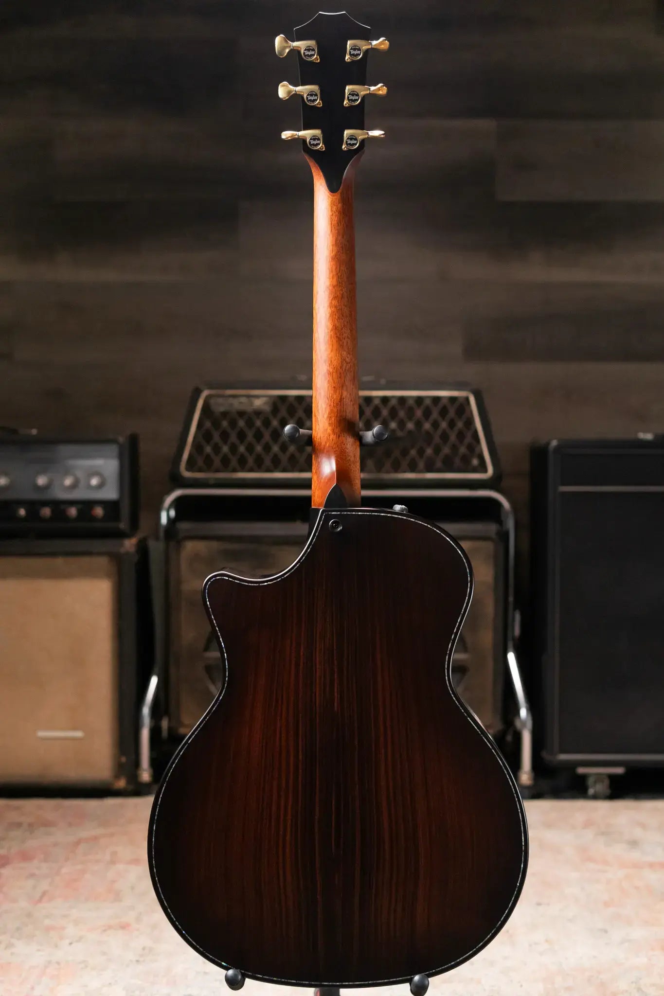 Taylor Builder's Edition 914ce Grand Auditorium Acoustic/Electric Guitar - Wild Honey Burst with Hardshell Case - Factory Demo