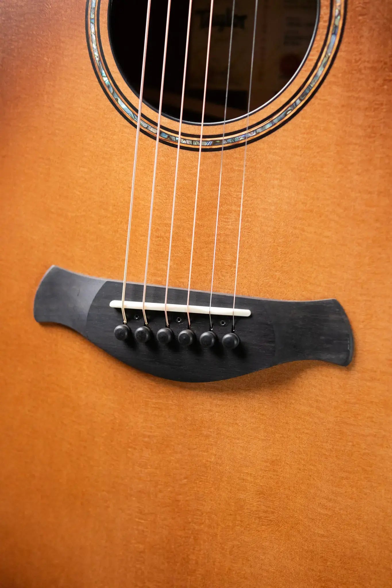Taylor Builder's Edition 914ce Grand Auditorium Acoustic/Electric Guitar - Wild Honey Burst with Hardshell Case - Factory Demo