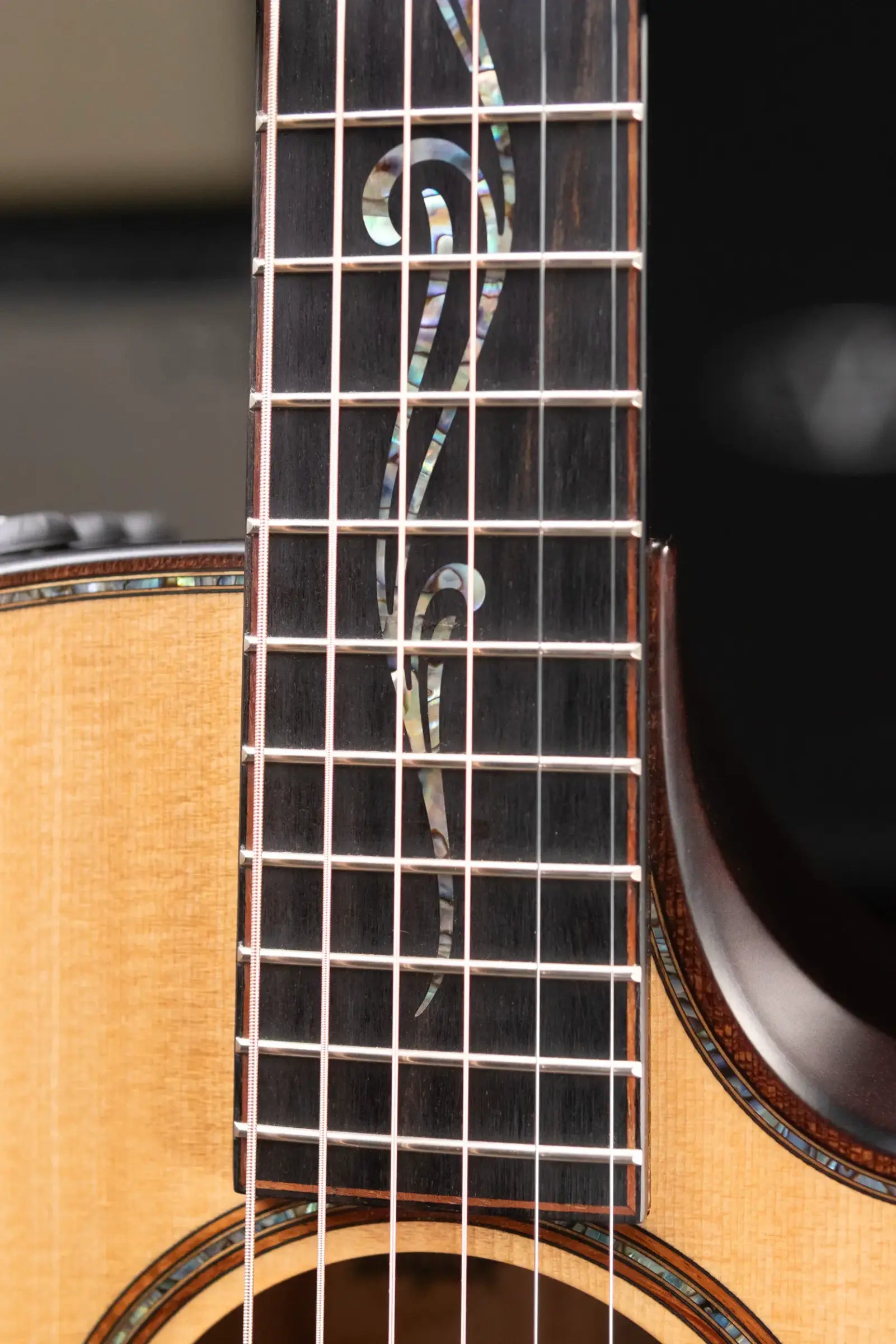 Taylor Builder's Edition K14ce Acoustic-Electric Guitar - Natural with Hardshell Case - Used