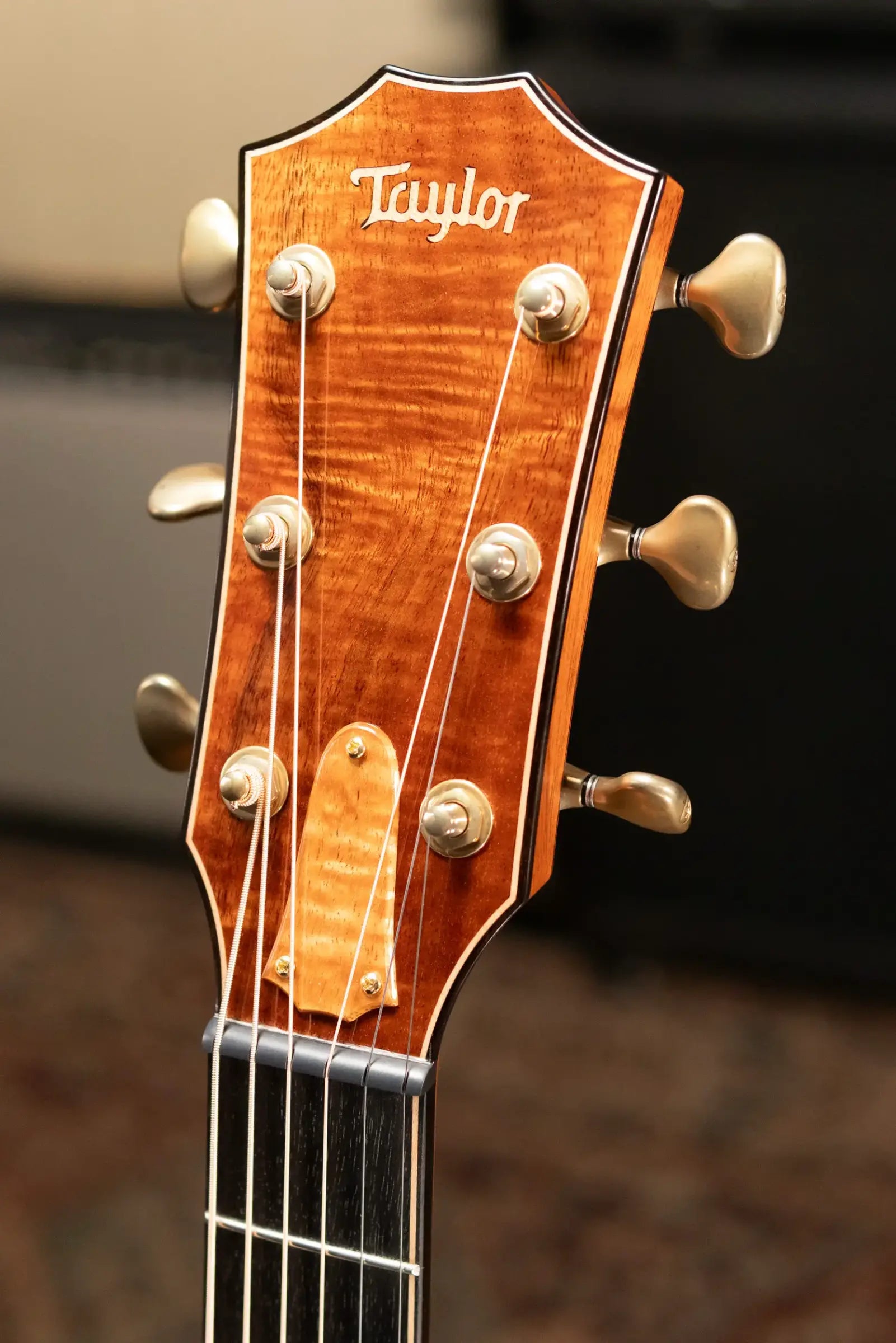 Taylor Custom C28ce AA Koa Grand Orchestra Acoustic/Electric Guitar with Hardshell Case - Used
