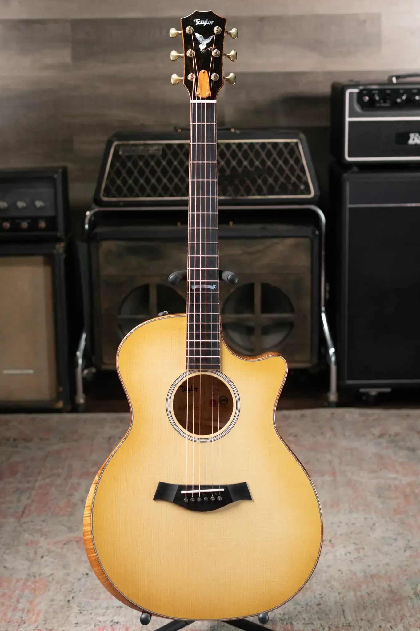 Taylor “Olive Branch” Custom Grand Auditorium Acoustic/Electric with Hardshell Case