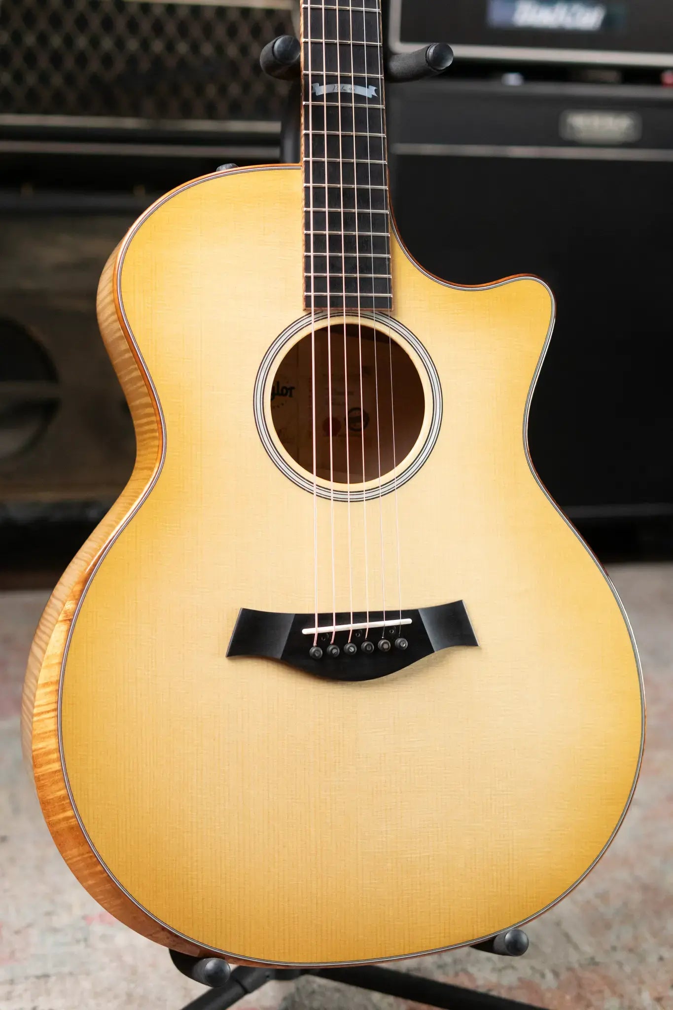 Taylor “Olive Branch” Custom Grand Auditorium Acoustic/Electric with Hardshell Case