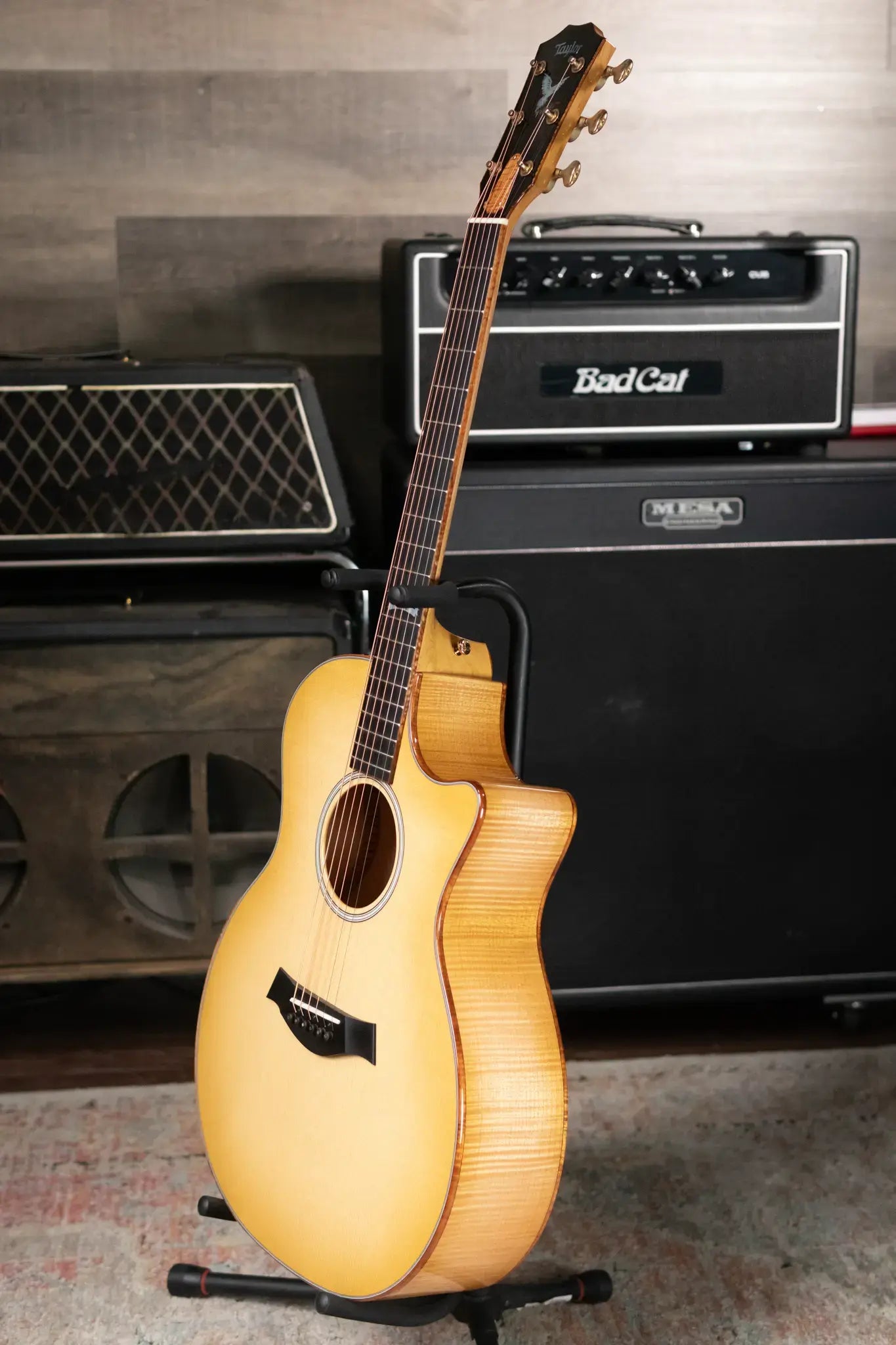 Taylor “Olive Branch” Custom Grand Auditorium Acoustic/Electric with Hardshell Case