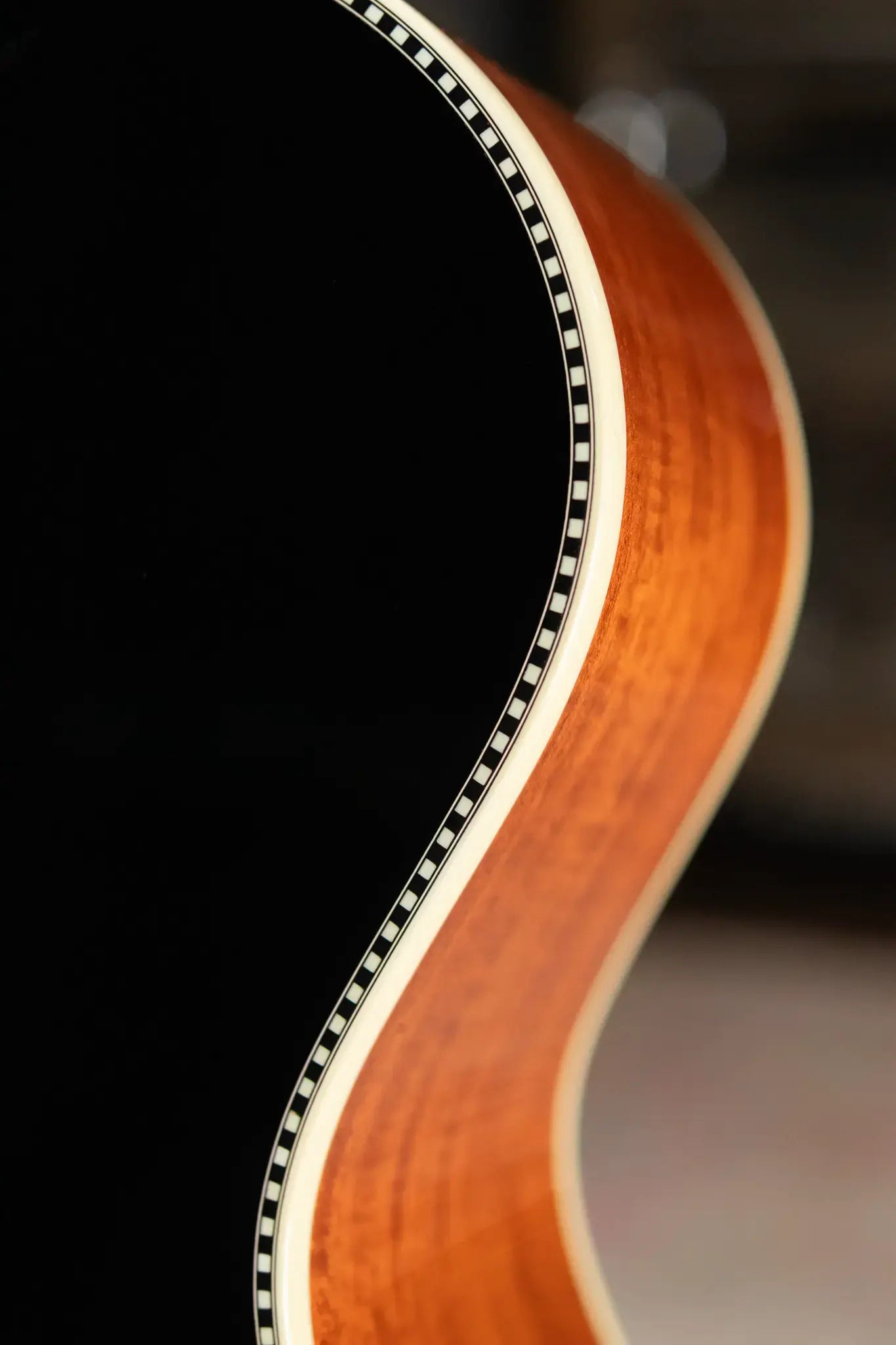 Taylor Custom Shop Grand Concert 12-Fret Acoustic/Electric - Black Top Mahogany/Mahogany with Hardshell Case