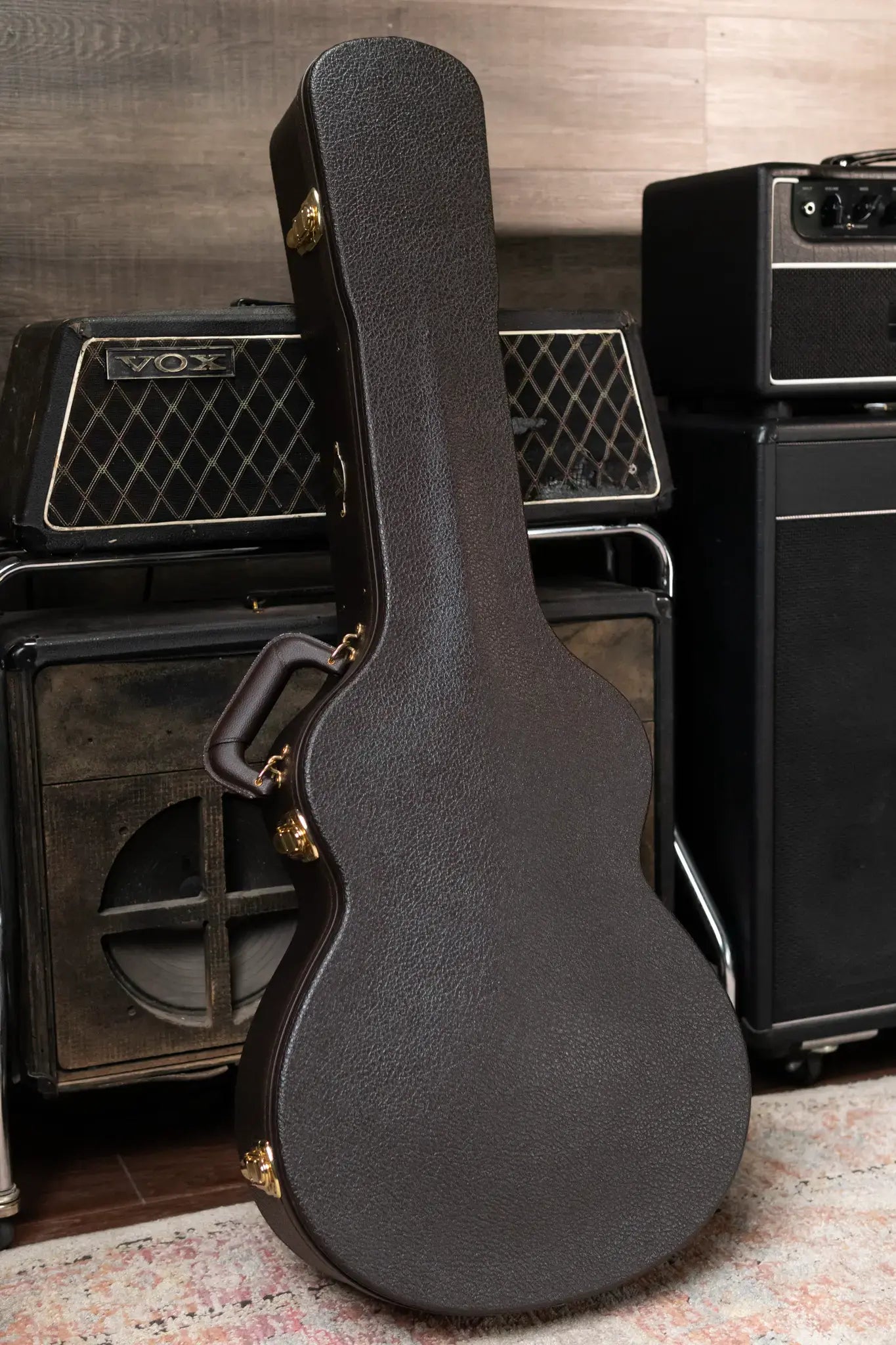 Taylor Custom Shop Grand Concert 12-Fret Acoustic/Electric - Black Top Mahogany/Mahogany with Hardshell Case