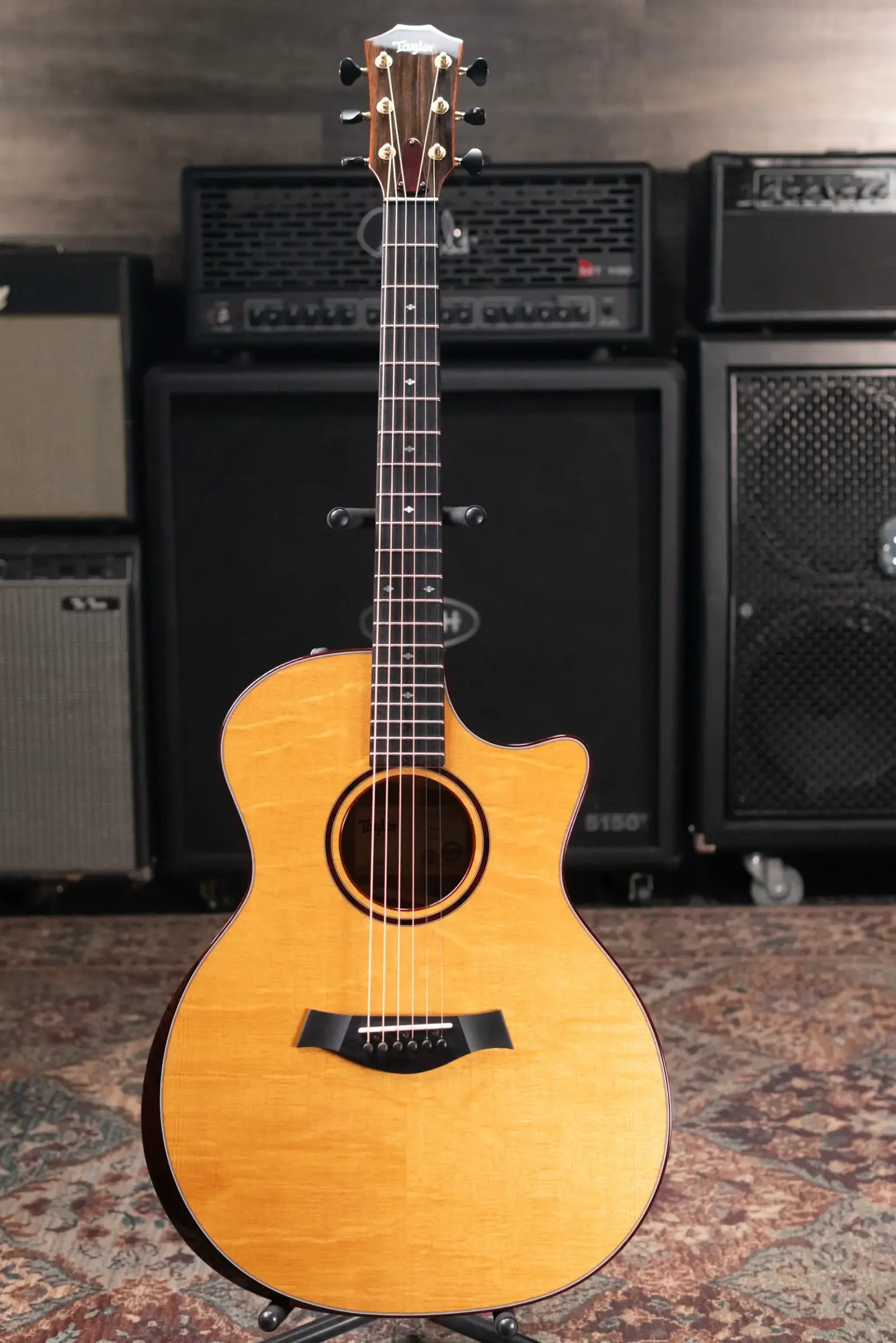 Taylor Custom Shop #12685 Grand Auditorium Acoustic/Electric Guitar with Hardshell Case