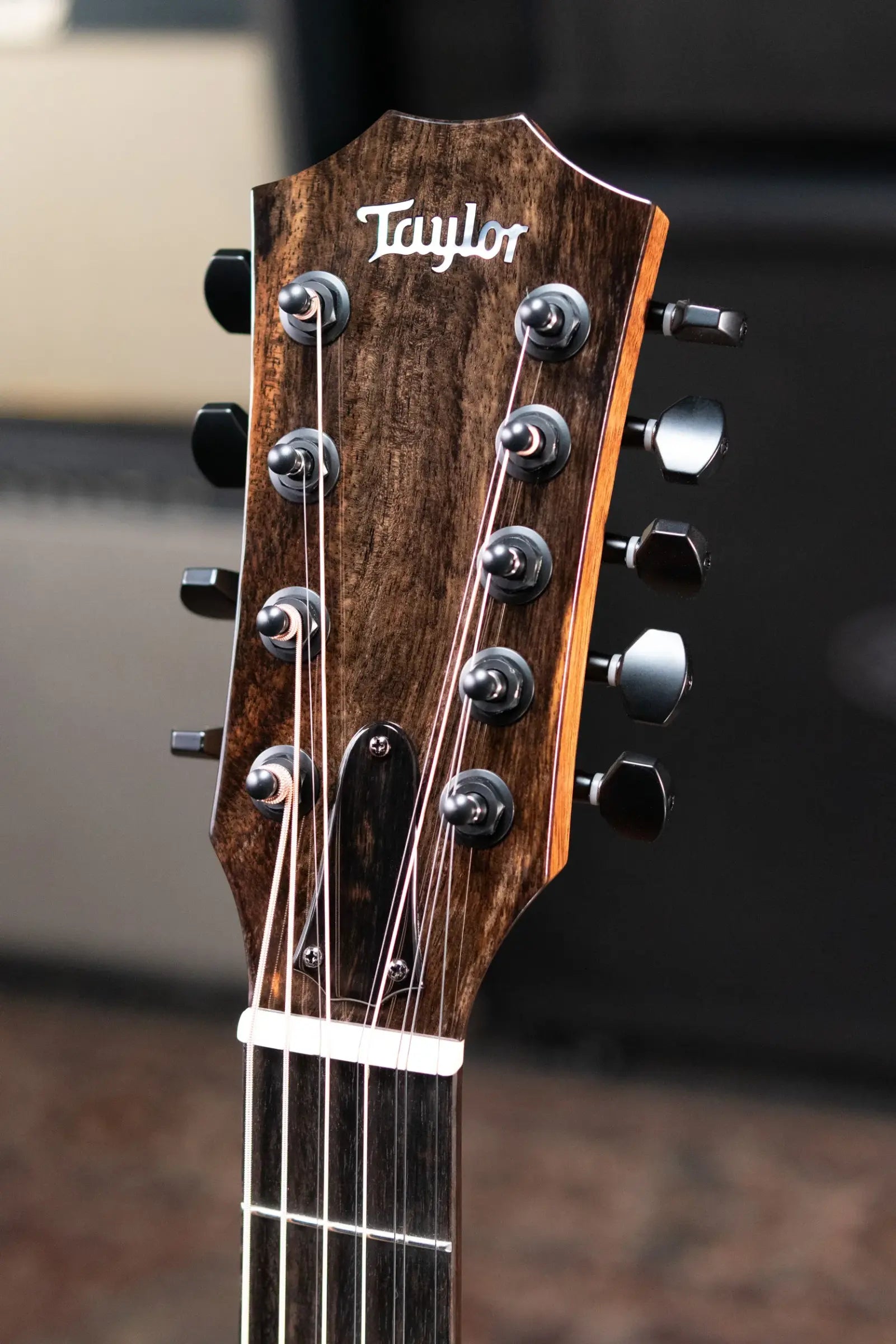Taylor Custom Shop #12940 GA-9 9-String Grand Auditorium Acoustic/Electric Guitar - Hand Selected AA Koa with Hardshell Case