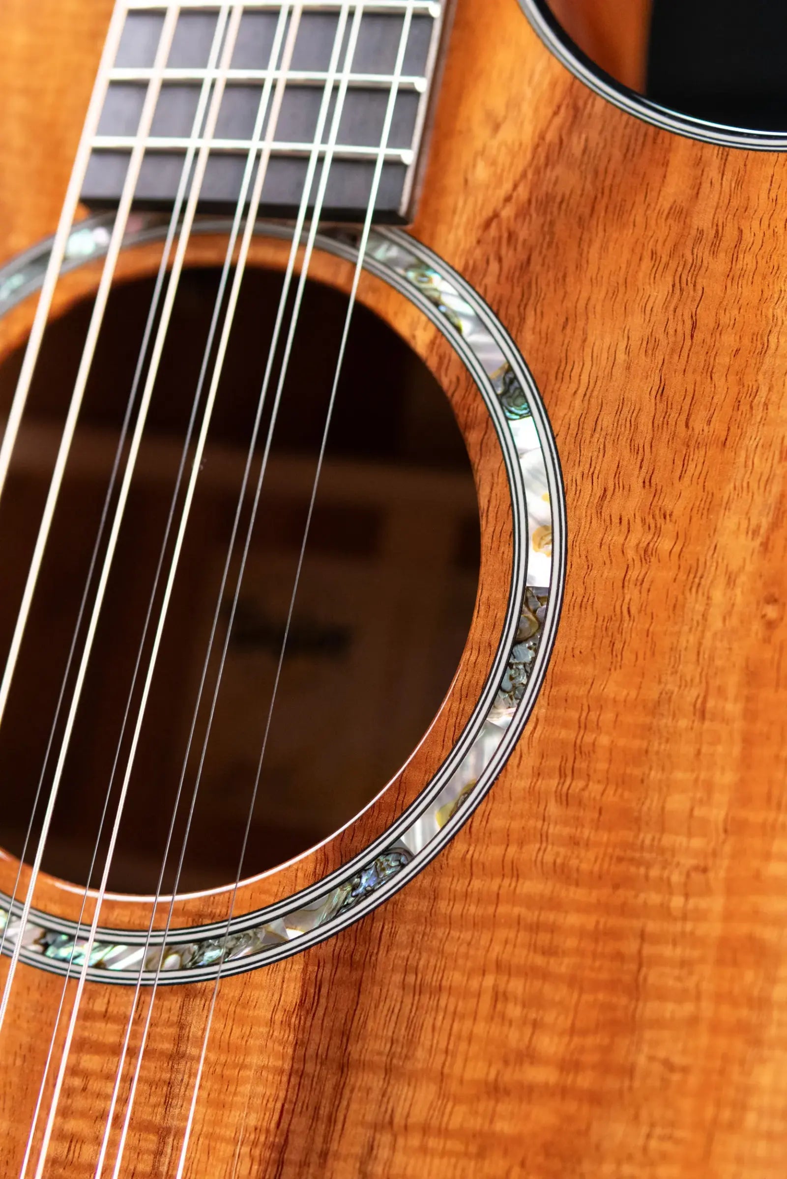 Taylor Custom Shop #12940 GA-9 9-String Grand Auditorium Acoustic/Electric Guitar - Hand Selected AA Koa with Hardshell Case