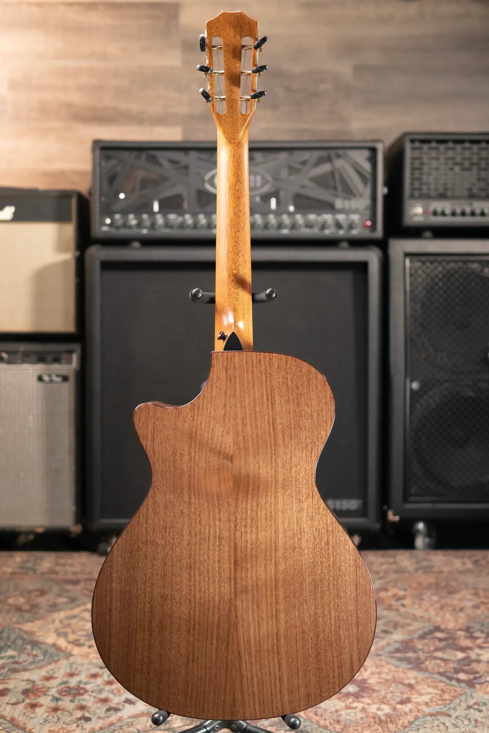 Taylor Custom Shop 312ce 12-Fret Grand Concert Acoustic/Electric Guitar - Walnut/Cedar with Hardshell Case - Factory Demo