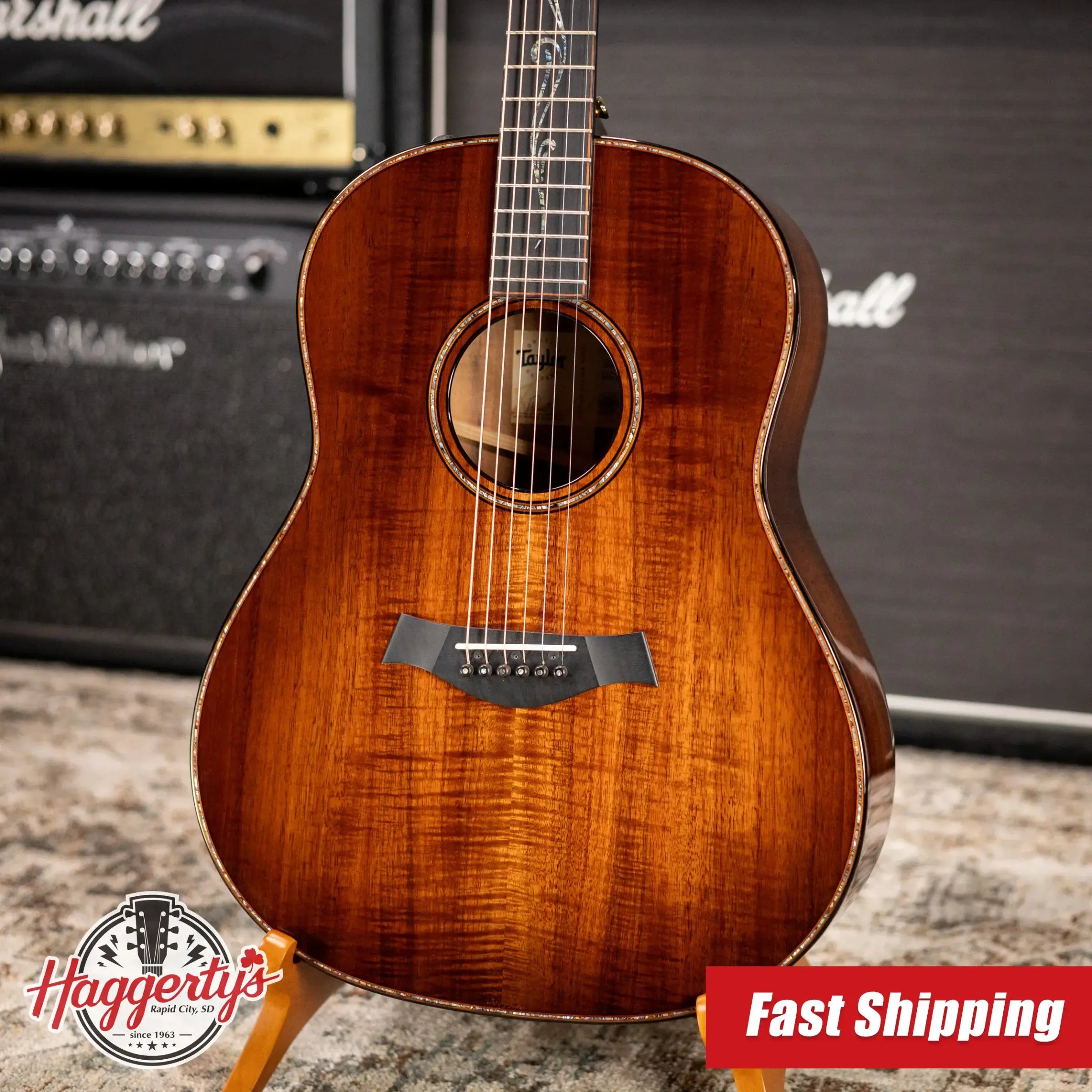 Taylor Custom Shop #B4041 C27e Grand Pacific Acoustic/Electric Guitar - Koa with Hardshell Case