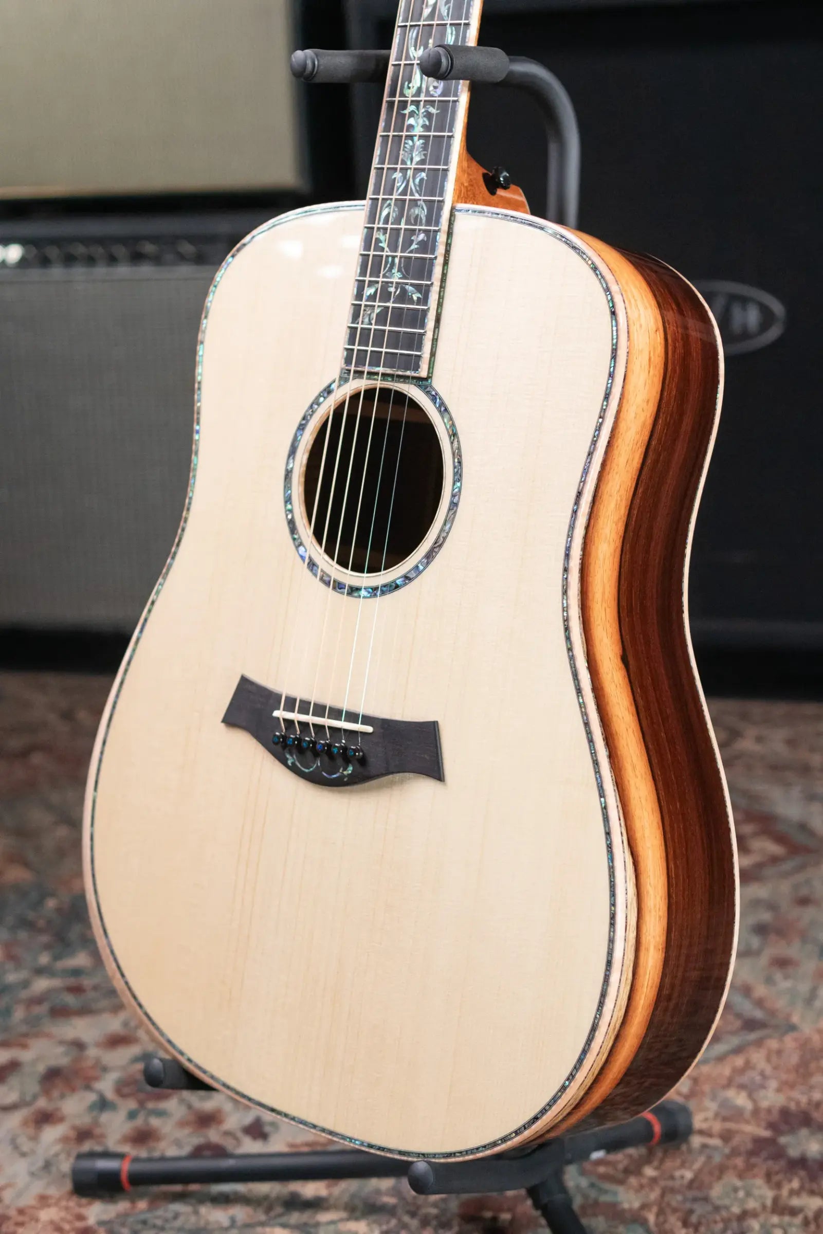 Taylor Custom Shop #C0966 Spruce Hand-Picked by Bob Taylor/Brazilian Rosewood Dreadnought Acoustic Guitar with Hardshell Case