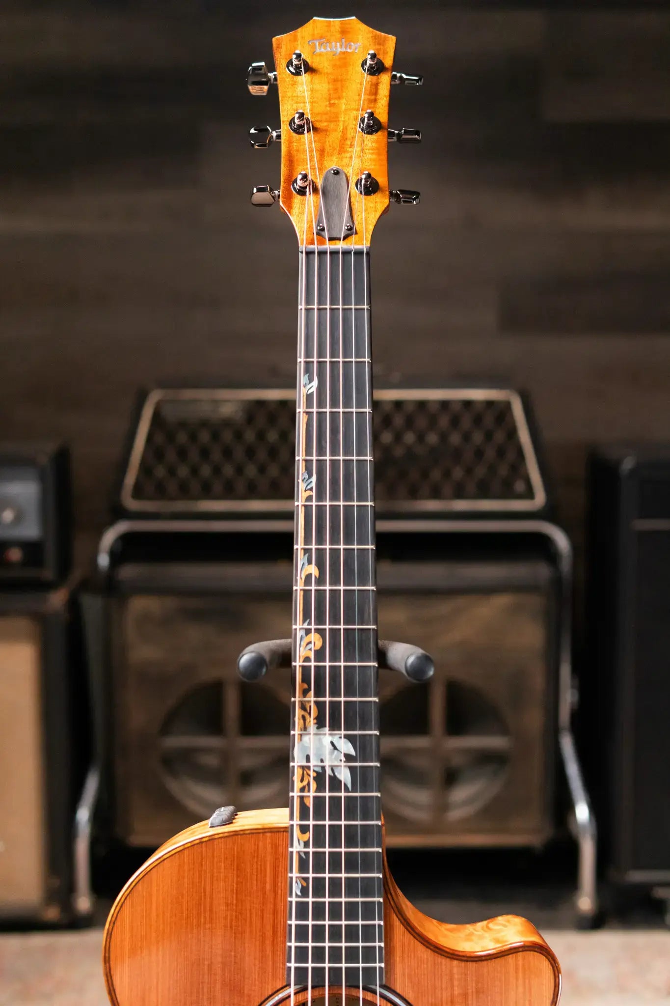 Taylor Custom Shop C12ce "Amber Tide" 2025 Catch Event #16 Grand Concert Acoustic/Electric Guitar - Quilted Maple/Sinker Redwood with Hardshell Case