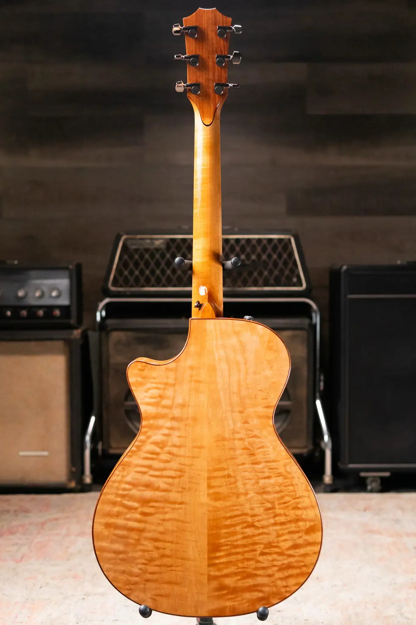 Taylor Custom Shop C12ce "Amber Tide" 2025 Catch Event #16 Grand Concert Acoustic/Electric Guitar - Quilted Maple/Sinker Redwood with Hardshell Case