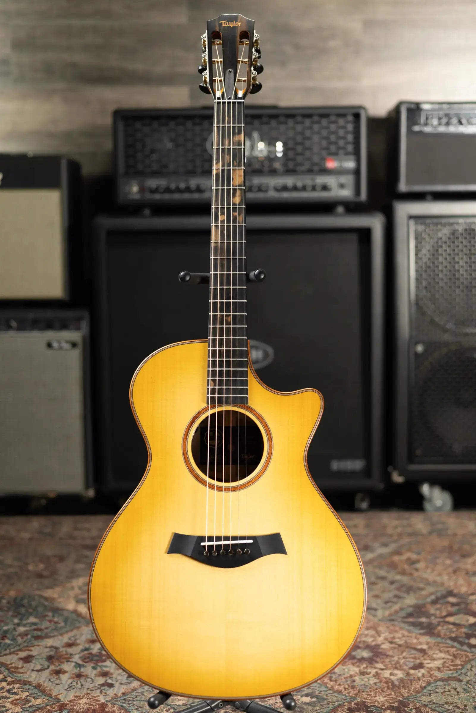 Taylor Custom Shop C12ce B6026 2026 NAMM Catch Custom #26 Grand Concert Acoustic/Electric Guitar with Hardshell Case