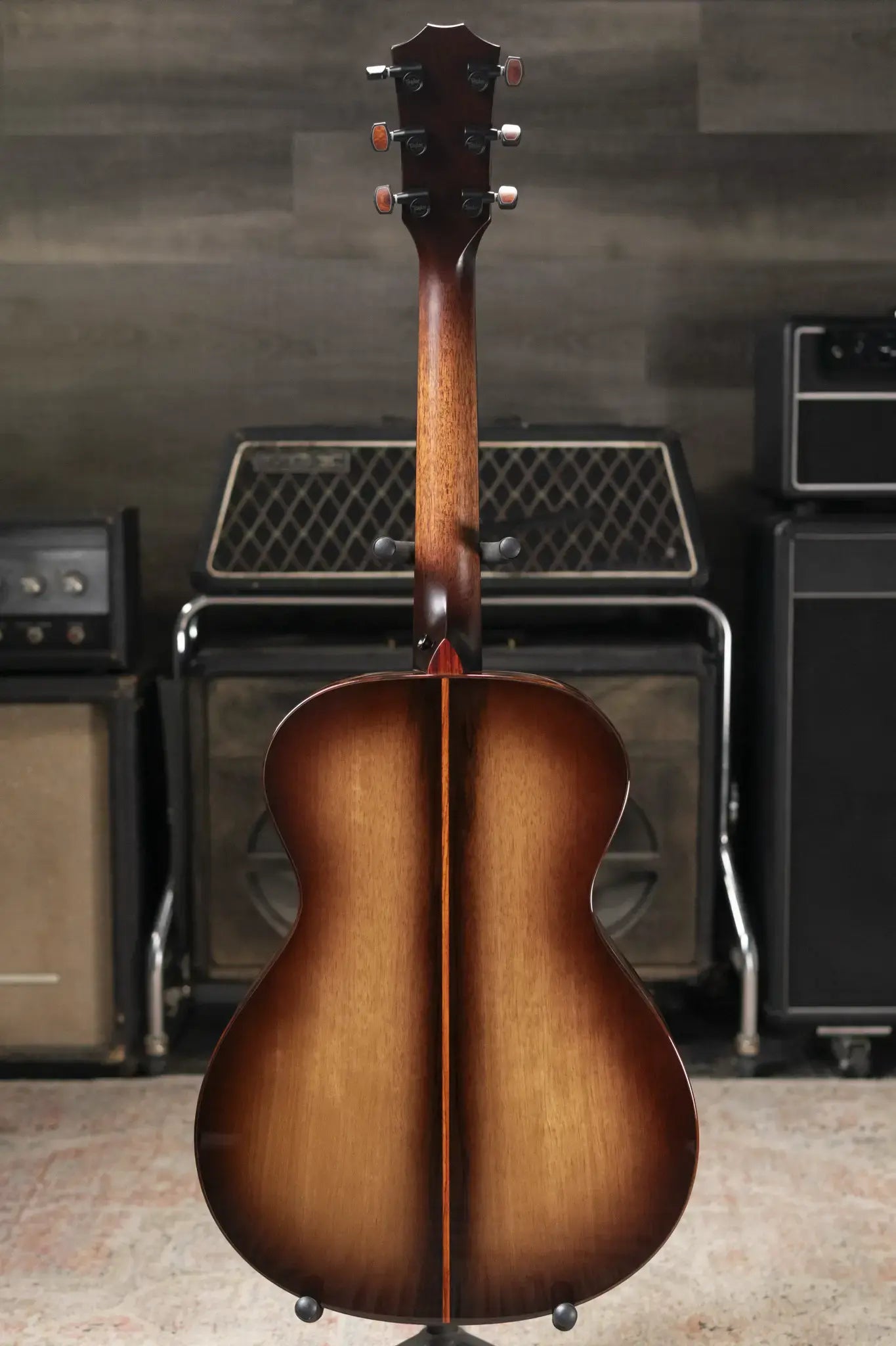 Taylor "The Monument" 1 of 20 C12e 12-Fret 2025 Catch Event #10 Grand Concert Acoustic/Electric Guitar - Black Limba/Sinker Cypress with Hardshell Case