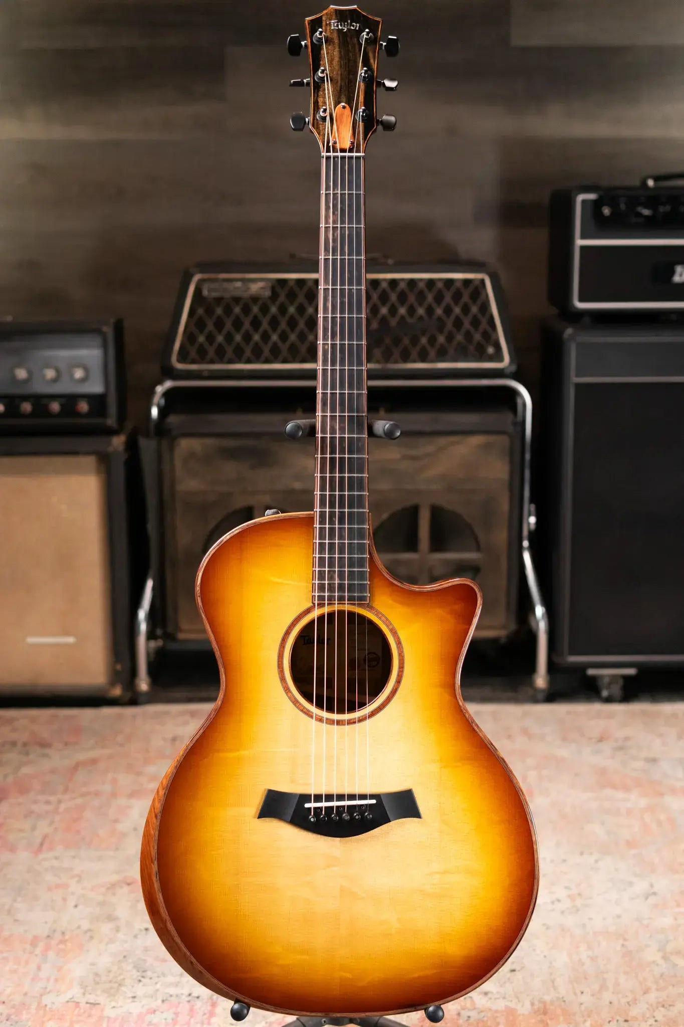 Taylor Custom Shop C14ce B5042 2025 Catch Event #42 Grand Auditorium Acoustic/Electric Guitar - Sassafras/Bearclaw Sitka Spruce with Hardshell Case