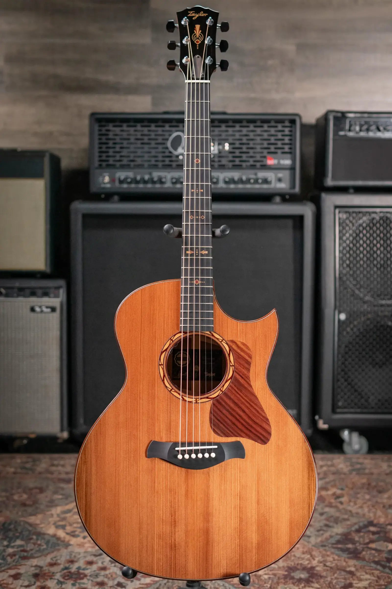 Taylor Custom Shop C14ce B6015 2026 Catch Custom #15 Gold Label Super Auditorium Acoustic/Electric Guitar with Hardshell Case