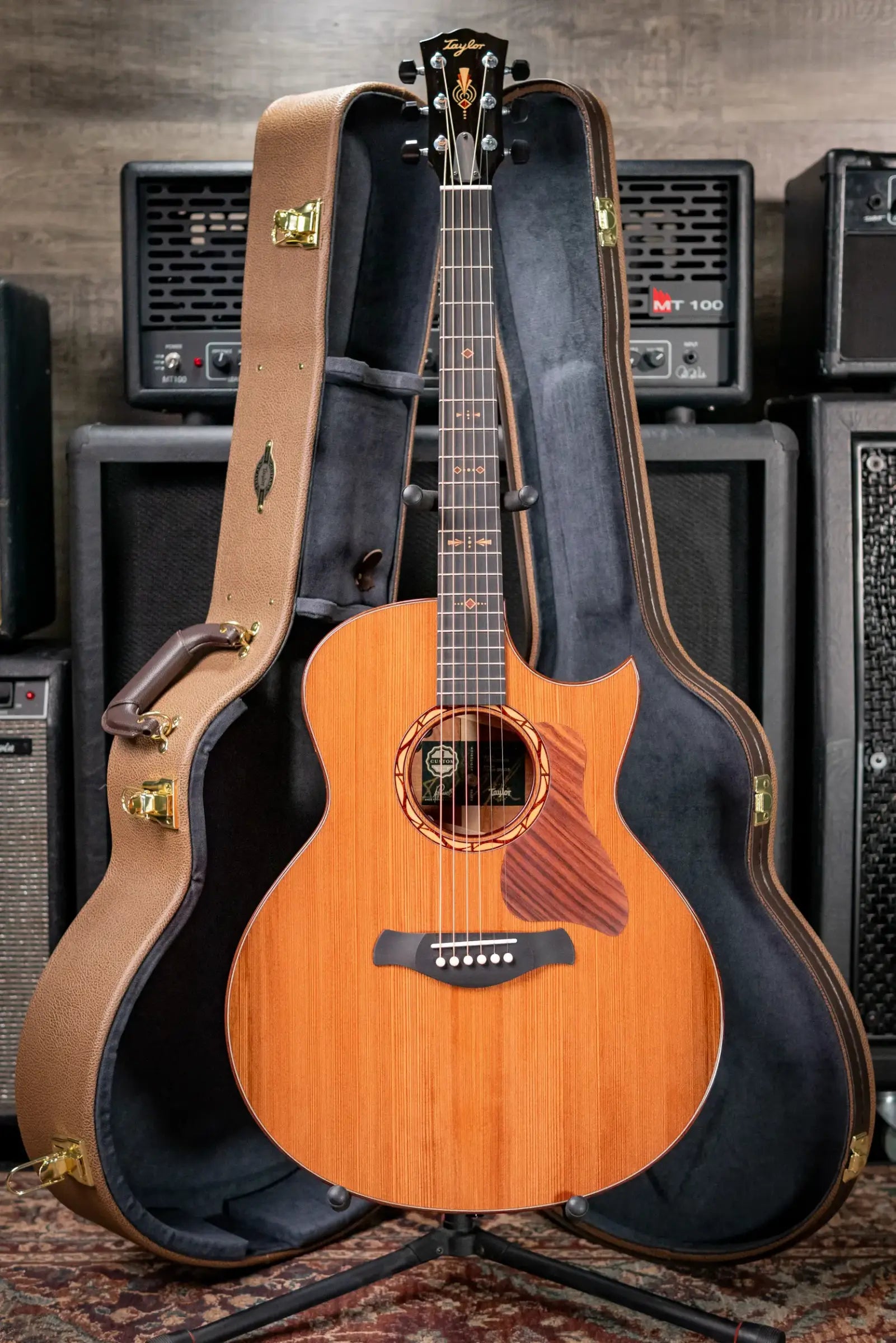 Taylor Custom Shop C14ce B6015 2026 Catch Custom #15 Gold Label Super Auditorium Acoustic/Electric Guitar with Hardshell Case