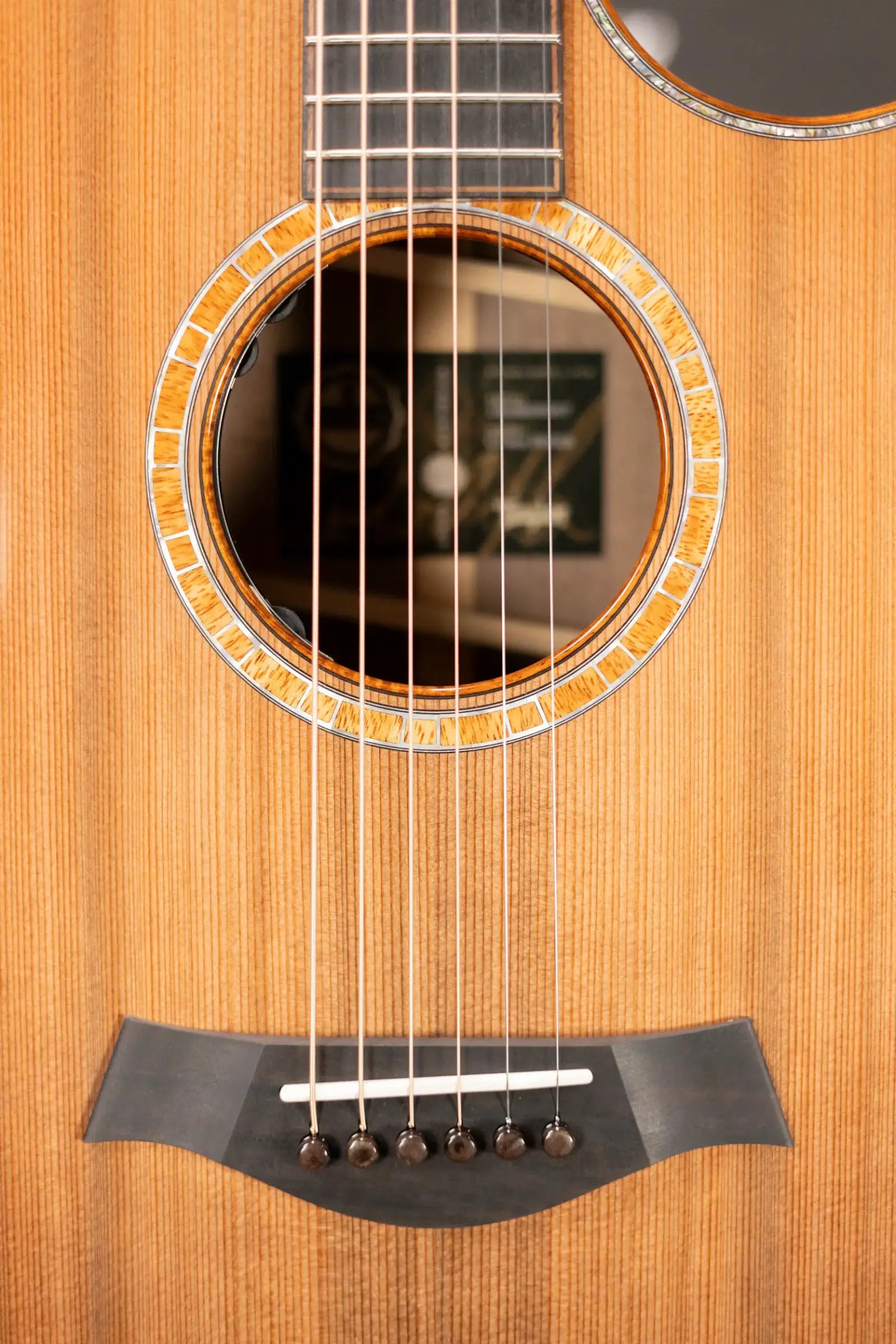 Taylor Custom Shop C14ce B6028 2026 Catch Custom #28 Grand Audtorium Acoustic/Electric Guitar - Sinker Redwood/Walnut with Hardshell Case