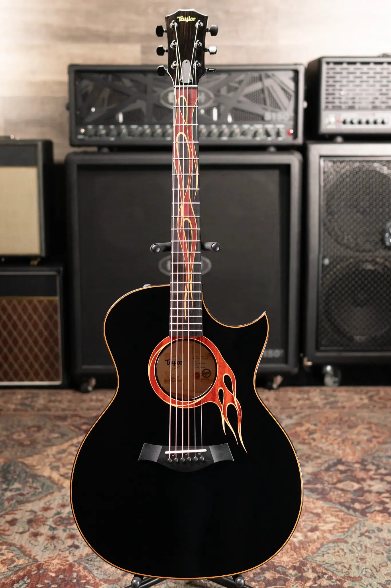 Taylor Custom Shop C14ce Catch Event #34 Grand Auditorium Acoustic/Electric Guitar - Sitka Spruce/Maple with Hardshell Case