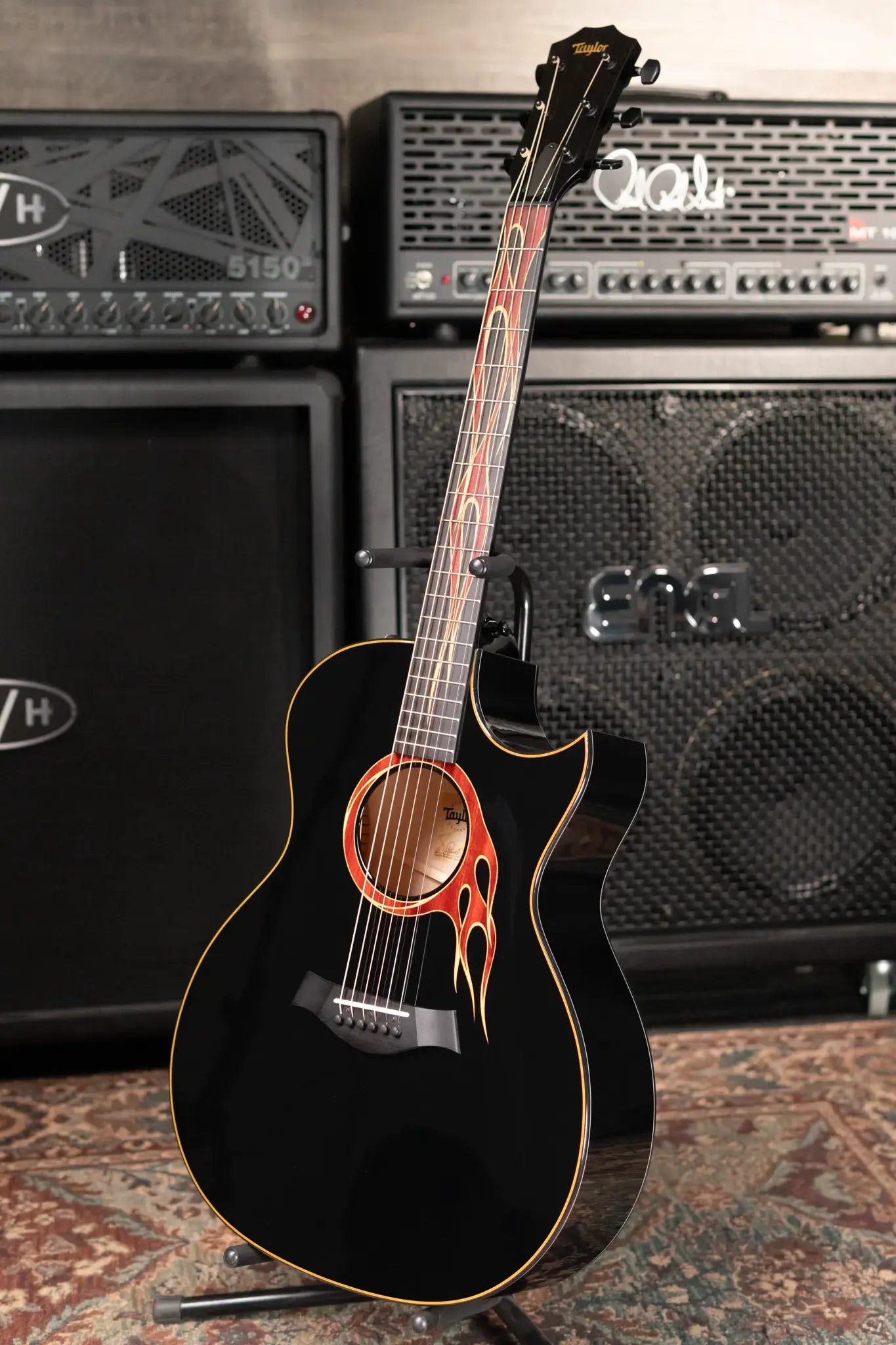 Taylor Custom Shop C14ce Catch Event #34 Grand Auditorium Acoustic/Electric Guitar - Sitka Spruce/Maple with Hardshell Case